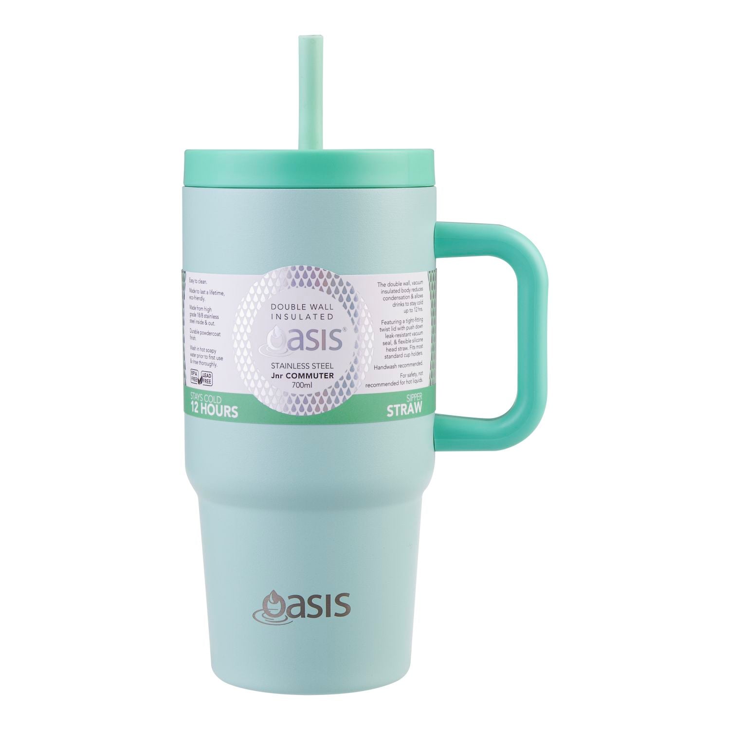 Oasis S/S Insulated Mini Commuter Travel Tumbler 700ML Cap Only