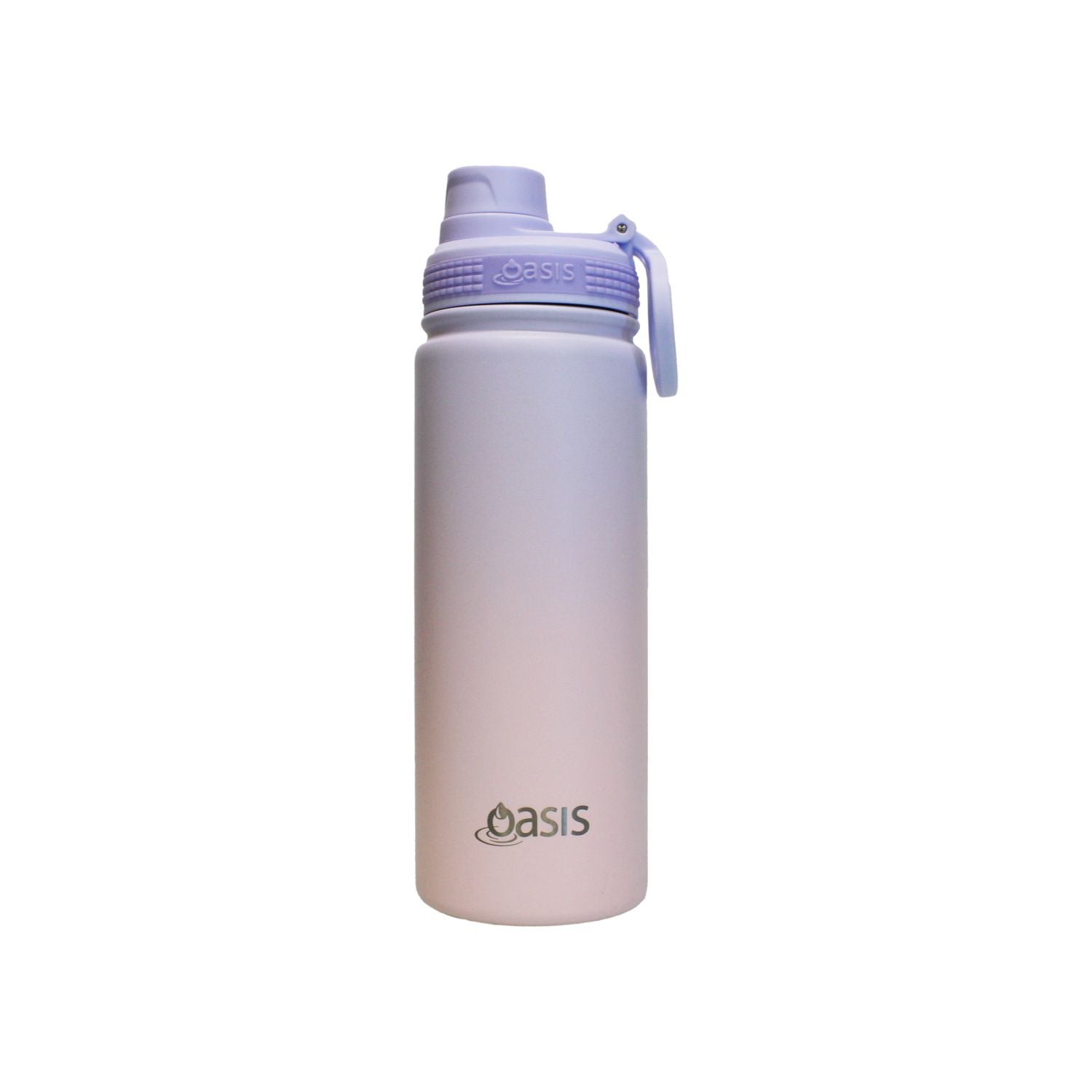 Oasis Stainless Steel Insulated Sports Water Bottle with Screw Cap 550ML