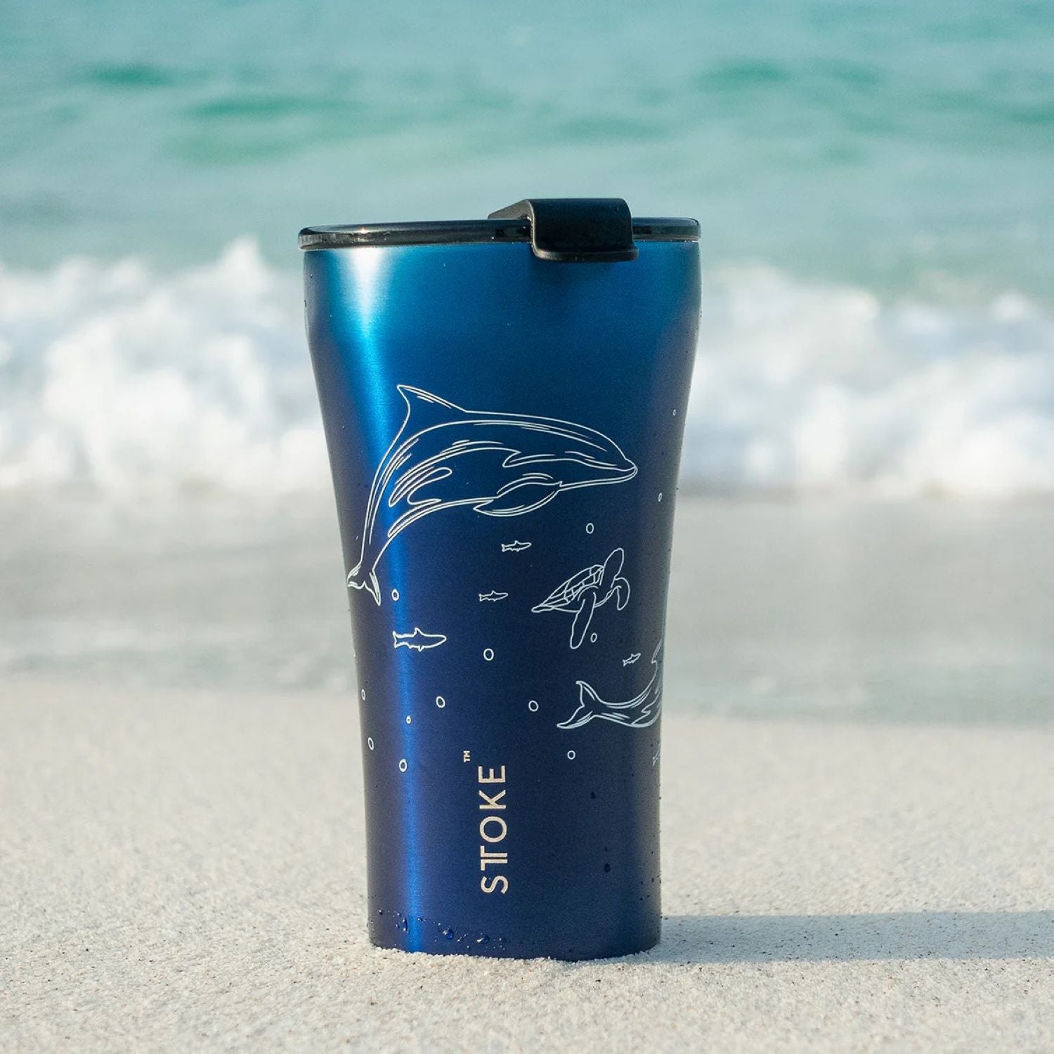 STTOKE Limited Edition Leakproof Ocean Series Insulated Cup 12oz