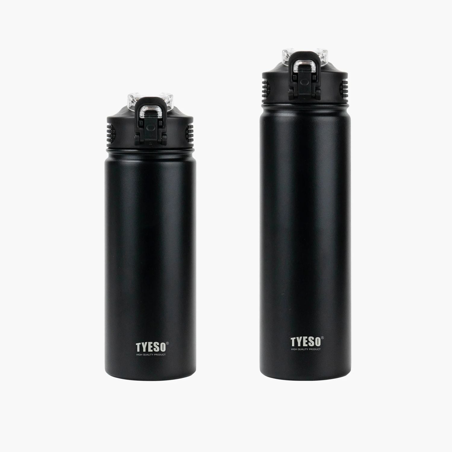 Tyeso Wander Lockable One Press Straw Flip Lid S/S Vacuum Insulated Bottle With Handle 750ml