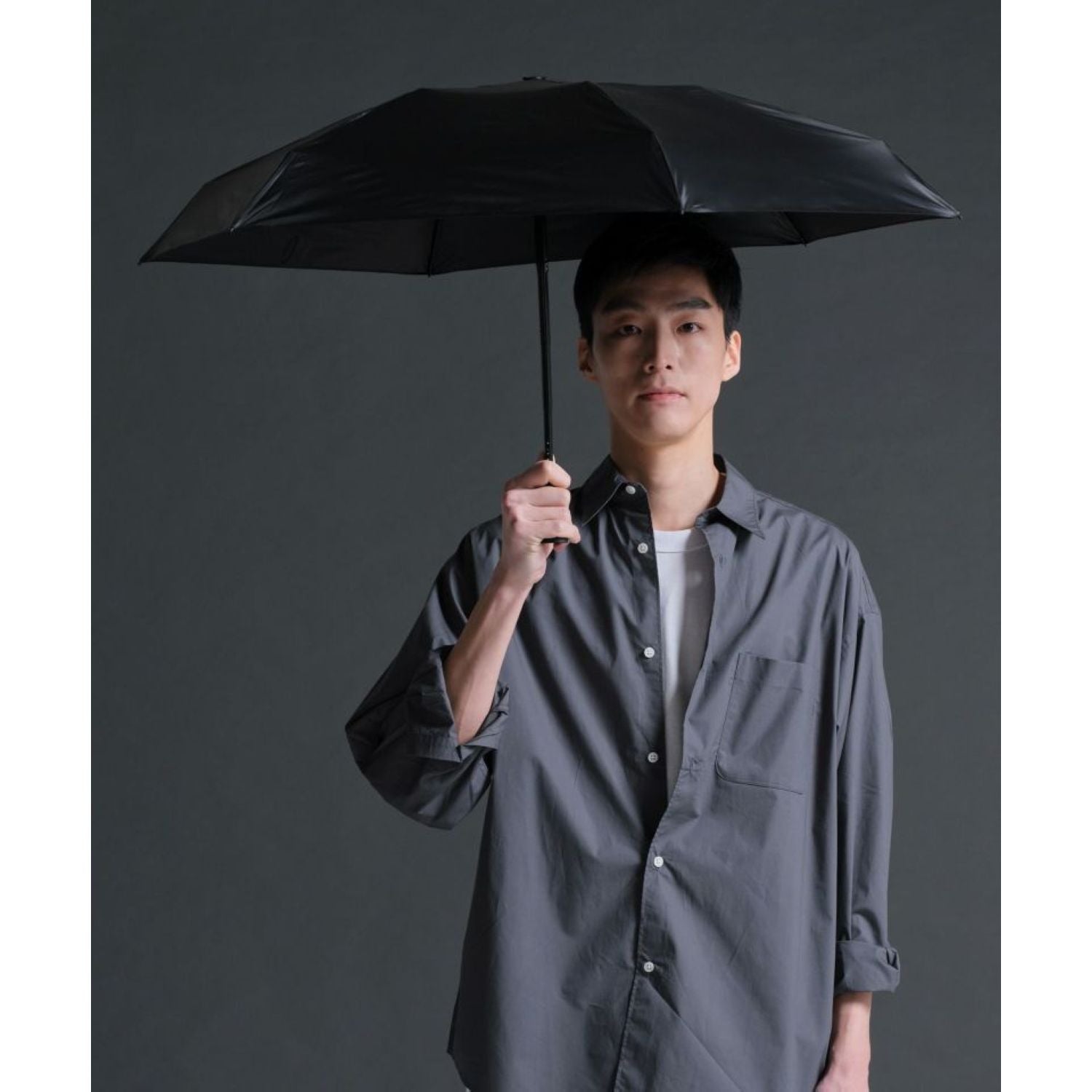 WPC Go-Koh Premium Black Compact UV Protection UPF 50+ Umbrella 50cm