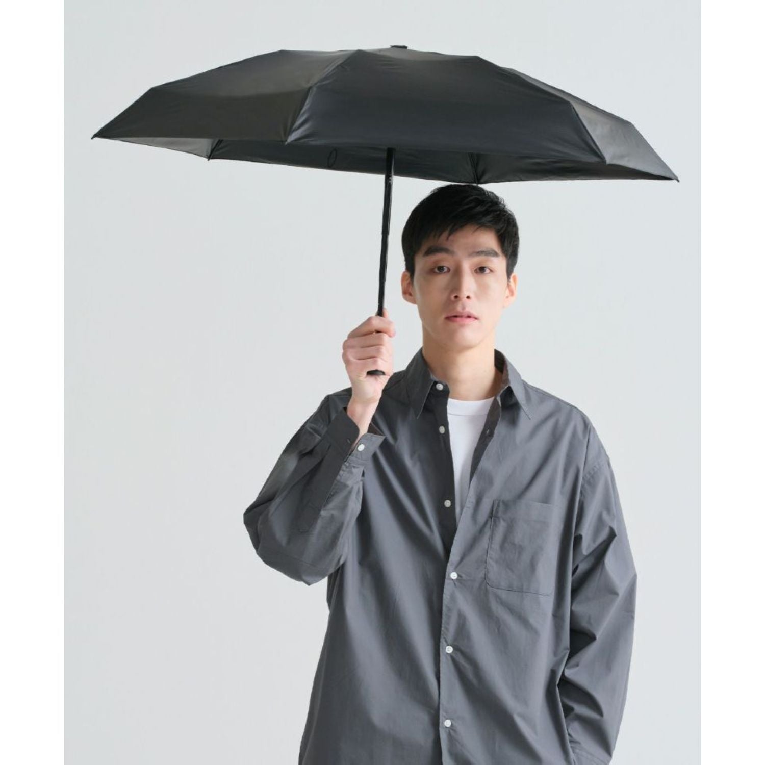 WPC Go-Koh Premium Black Compact UV Protection UPF 50+ Umbrella 50cm