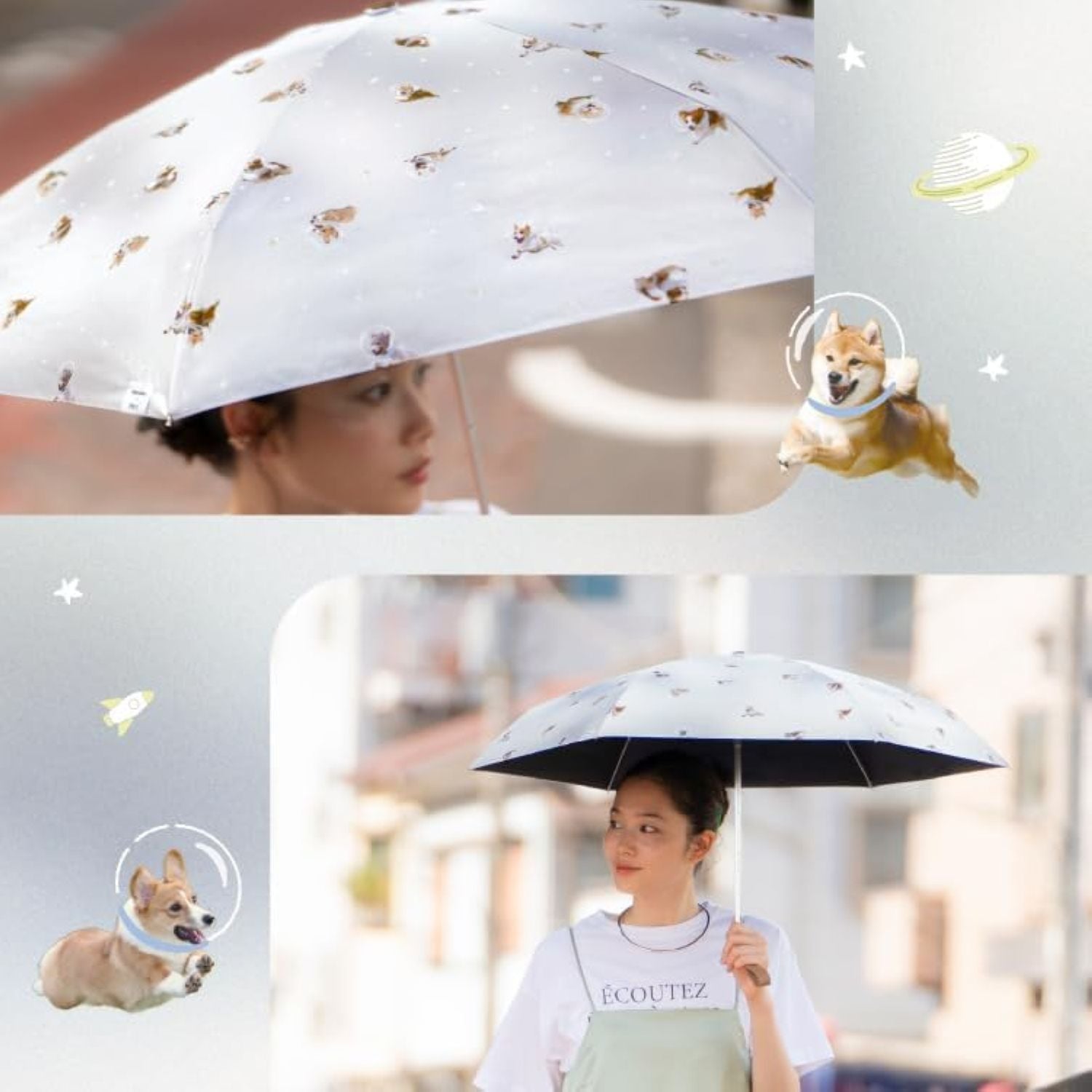 WPC Hikouken (2025) UV Protection UPF 50+ Umbrella 47cm