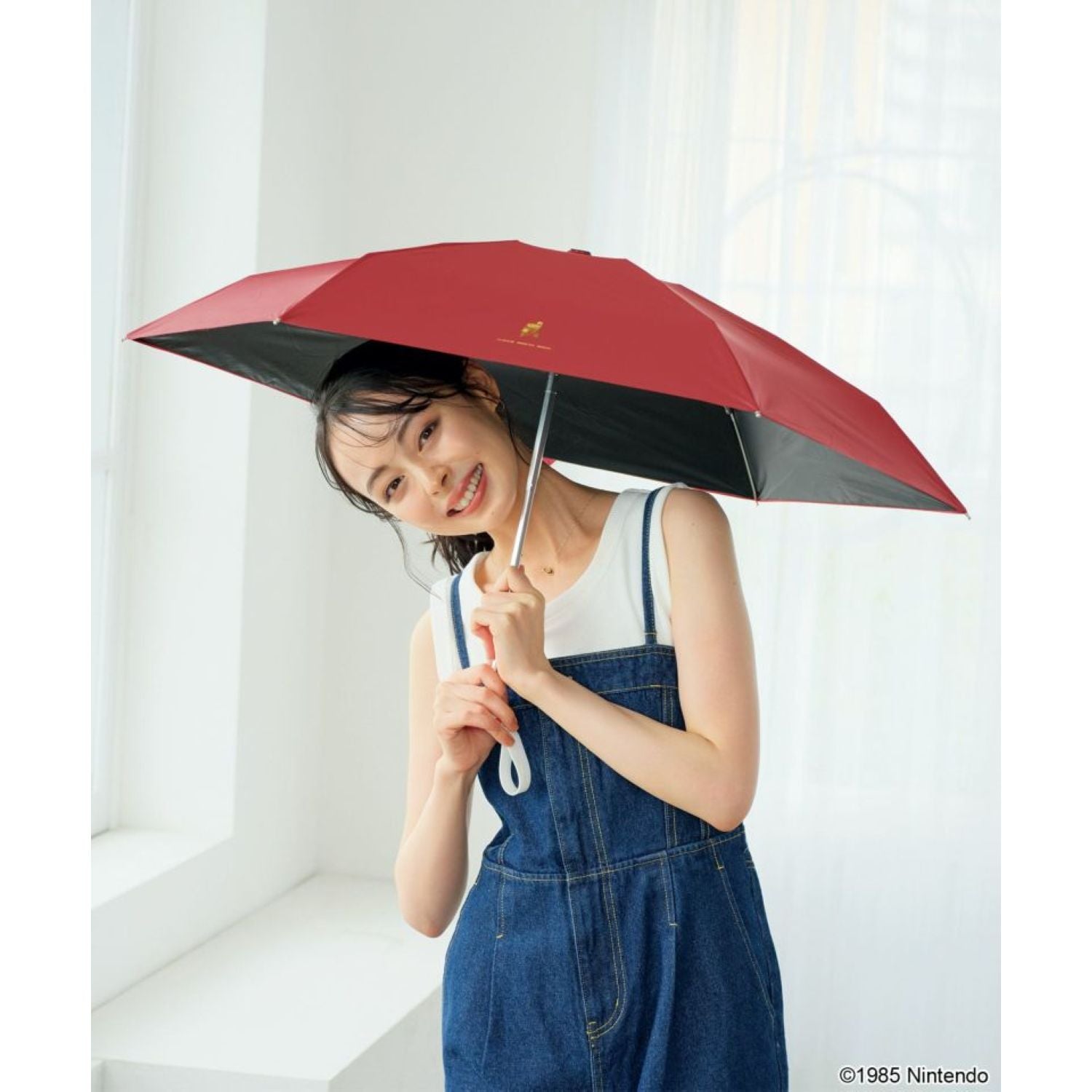 WPC X Super Mario Bros Mini UV Protection UPF 50+ Umbrella 47cm
