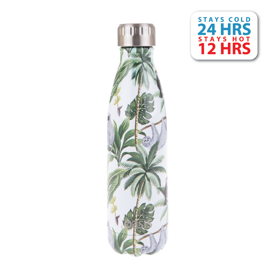 Oasis Stainless Steel Insulated Water Bottle 500ML (Printed)