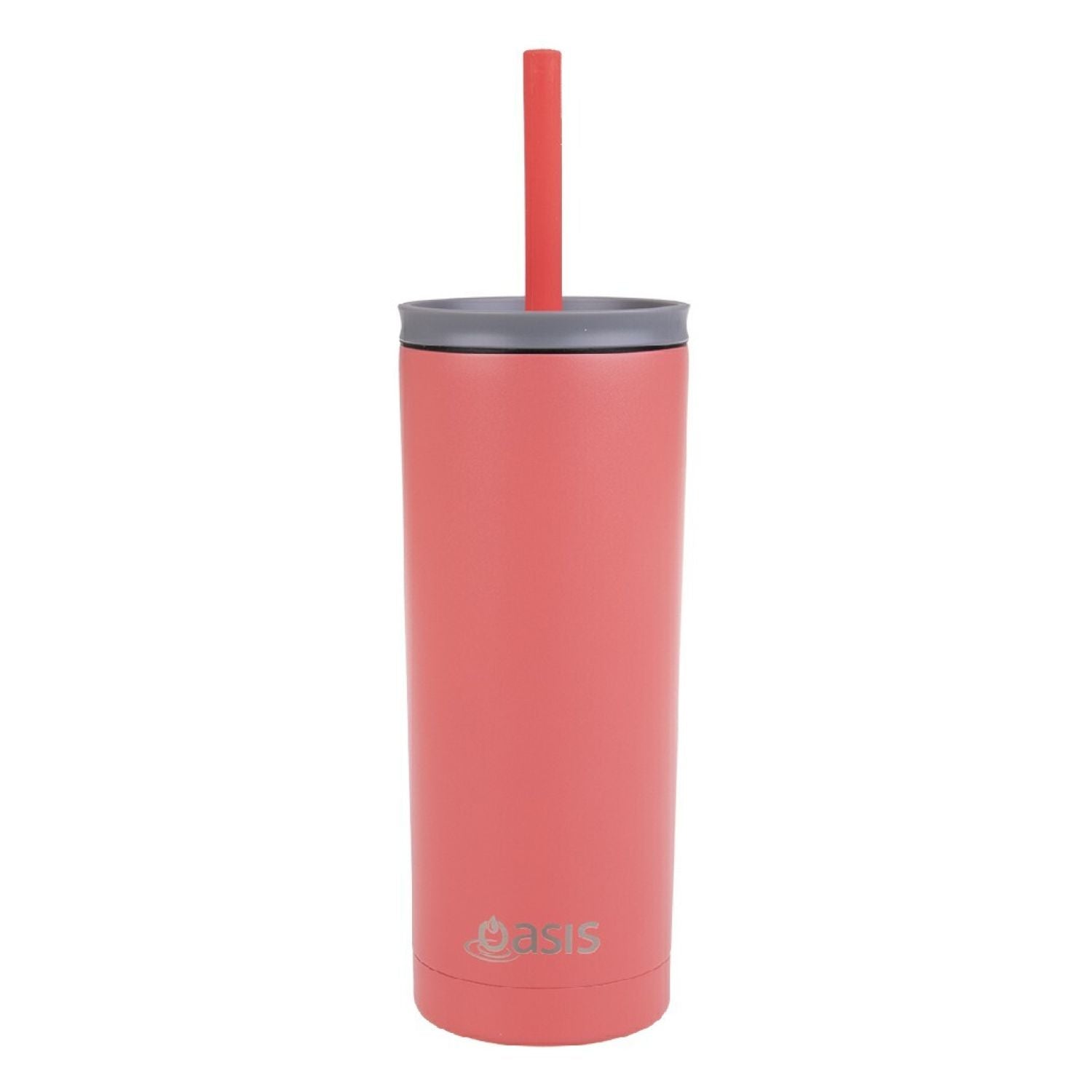 Oasis Super Sipper Insulated Tumbler with Silicone Straw 600ML