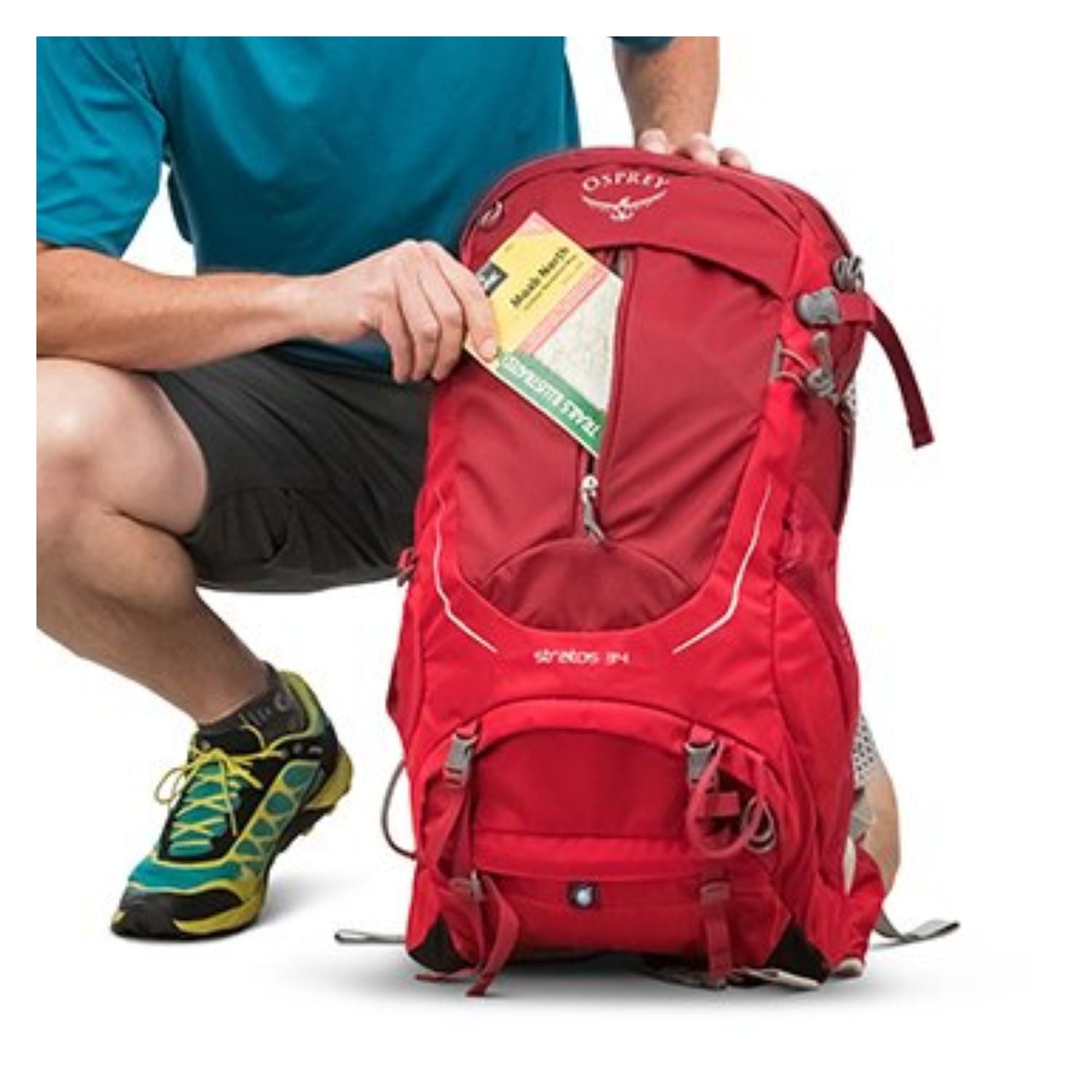 Osprey Stratos 34 Backpack - Small/Medium - Men's Day Hiking