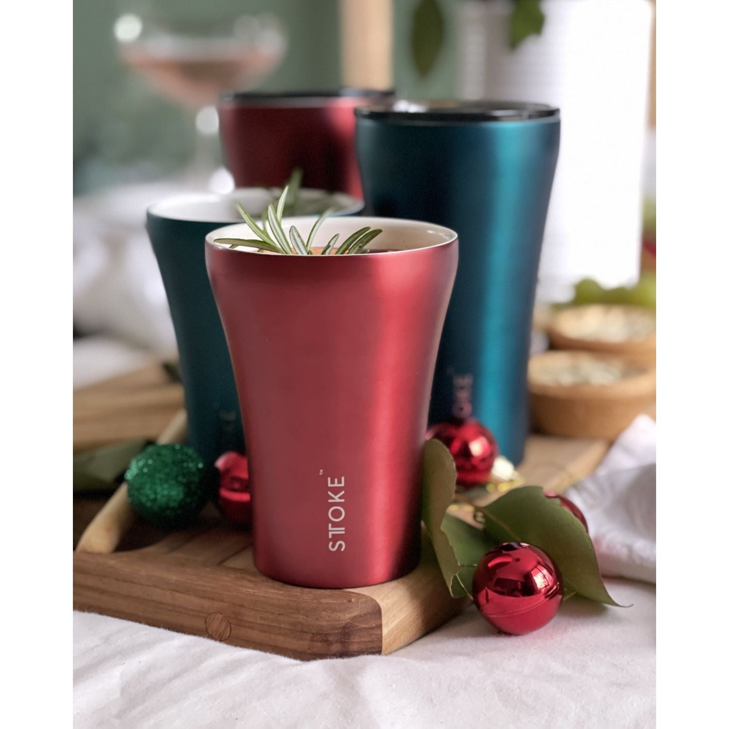 STTOKE X'mas Classic Insulated Ceramic Cup 8oz
