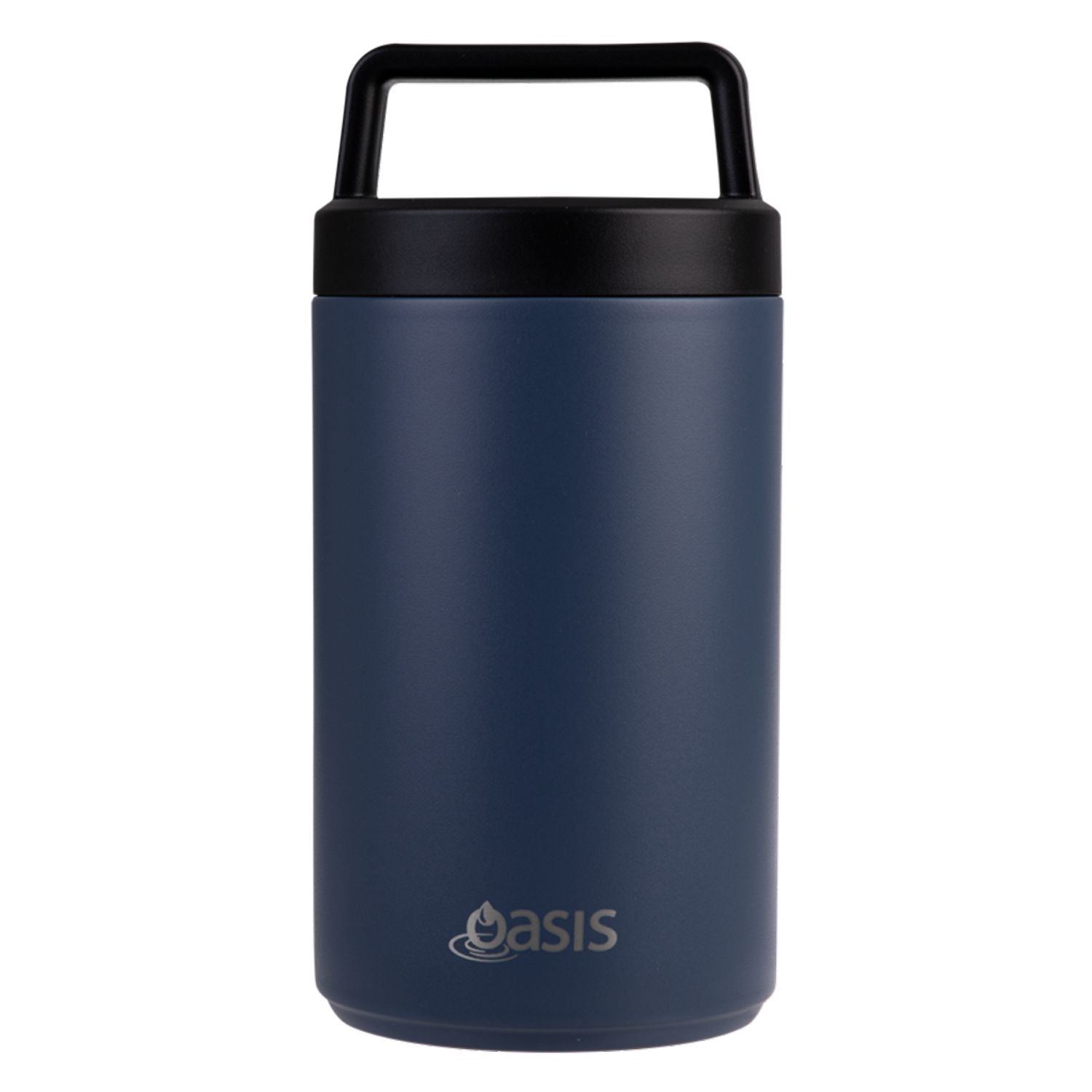 Oasis Stainless Steel Insulated Dual Compartment Food Flask with Handle 700ML