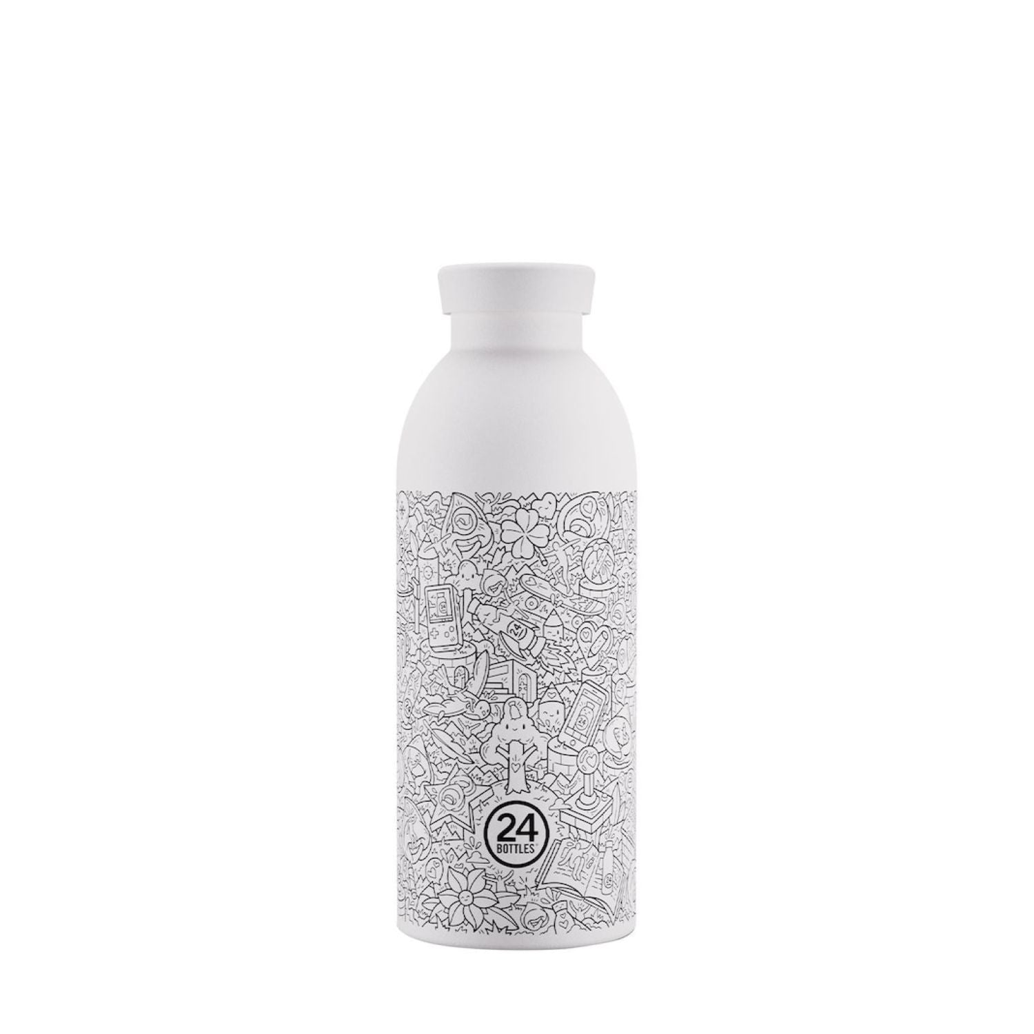24 Bottles Clima 500ML Insulated Water Bottle (Printed) (SA)
