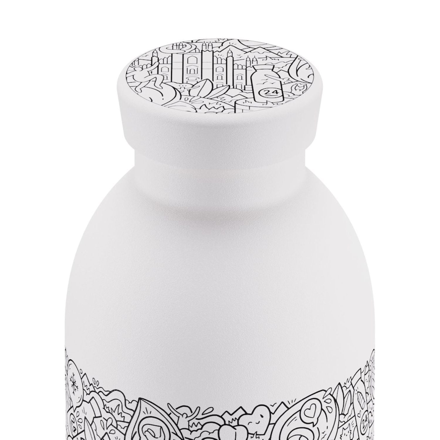 24 Bottles Clima 500ML Insulated Water Bottle (Printed) (SA)