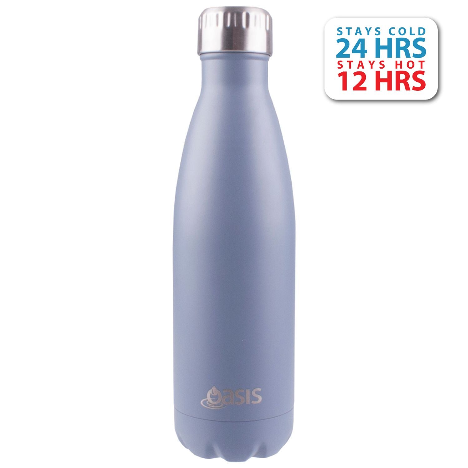 Oasis Stainless Steel Insulated Water Bottle 500ML (Plain)