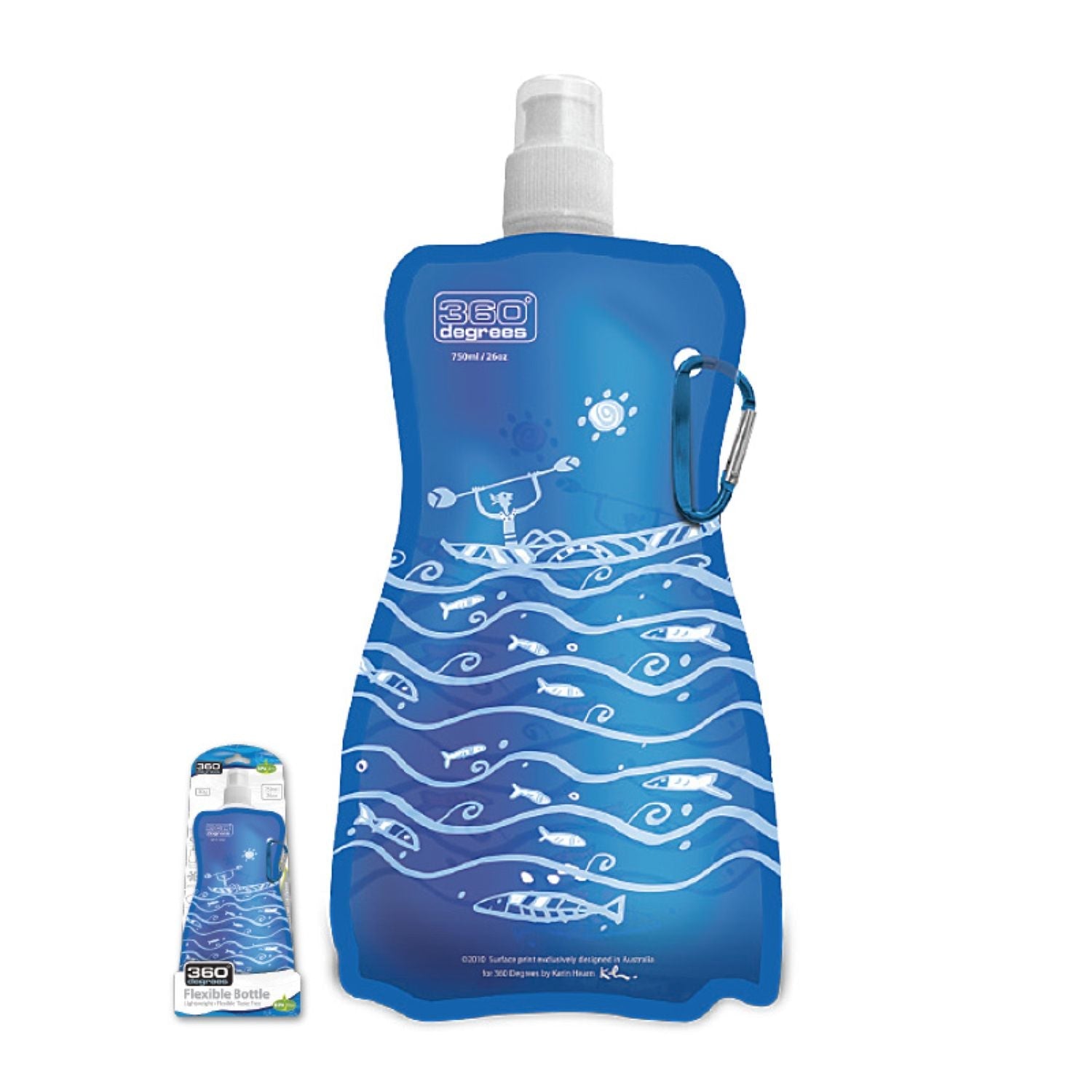 360 Degrees Flexible Drink Bottle 750ML