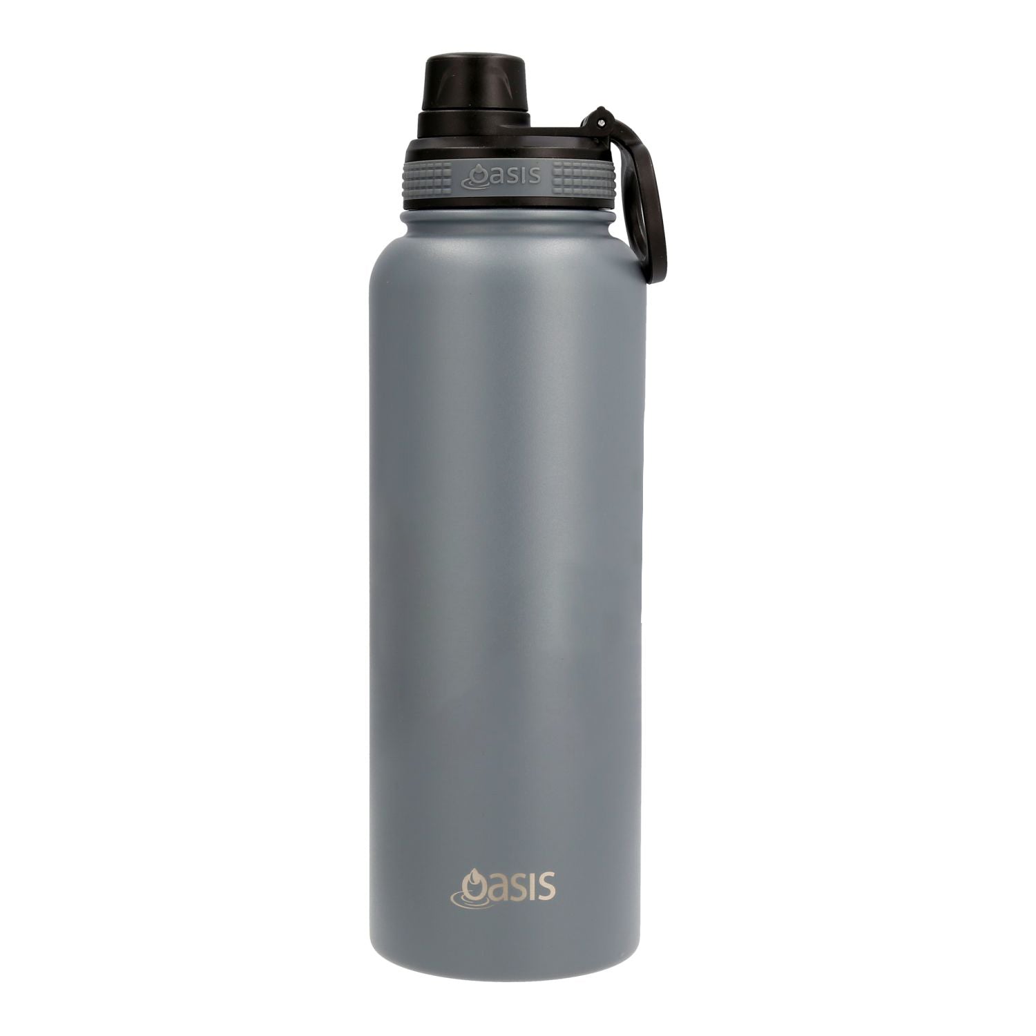 Oasis Stainless Steel Insulated Sports Water Bottle with Screw Cap 1.1L