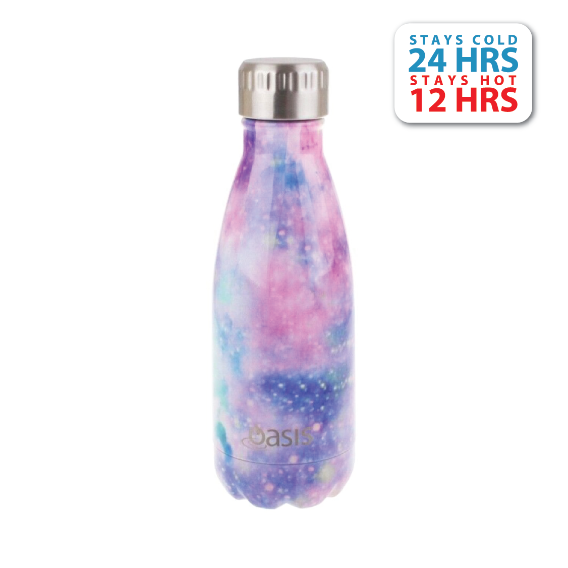 Oasis Stainless Steel Insulated Water Bottle 350ML (Printed)