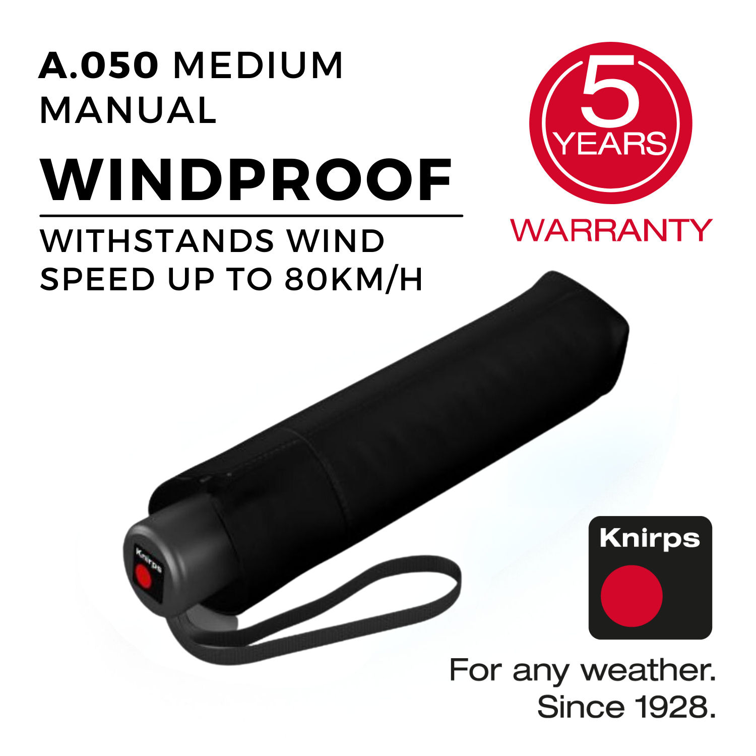 Knirps A.050 Medium Manual Umbrella 2