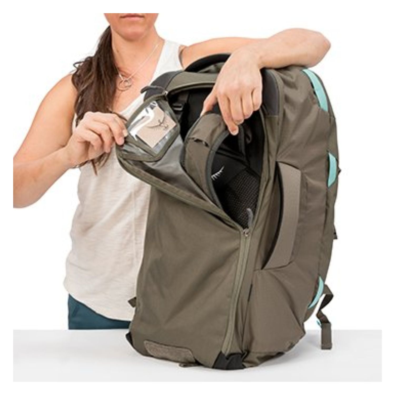 Osprey Fairview Travel Pack 55 Backpack - Extra Small/Small -  Women's Travel - Trekking