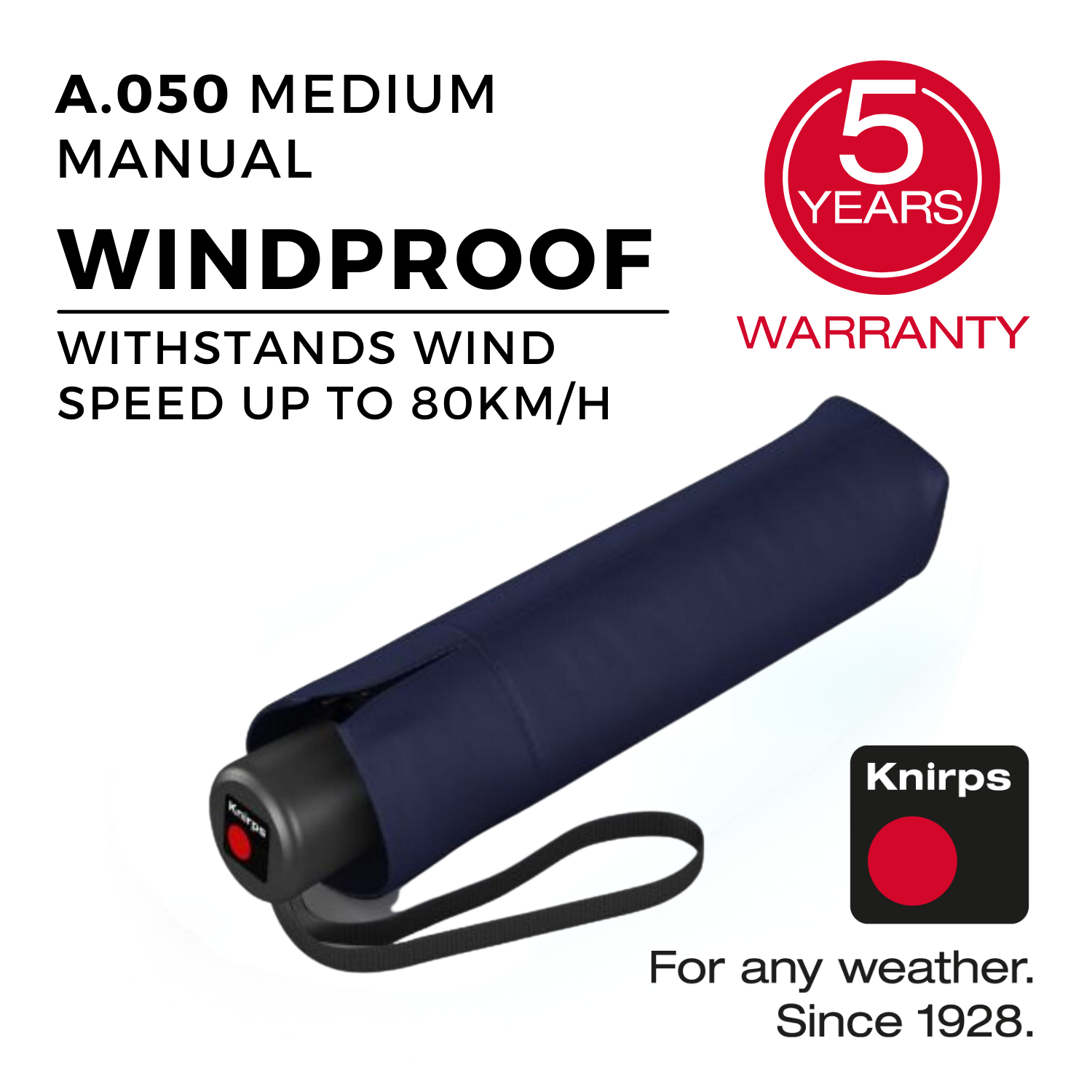 Knirps A.050 Medium Manual Umbrella 2