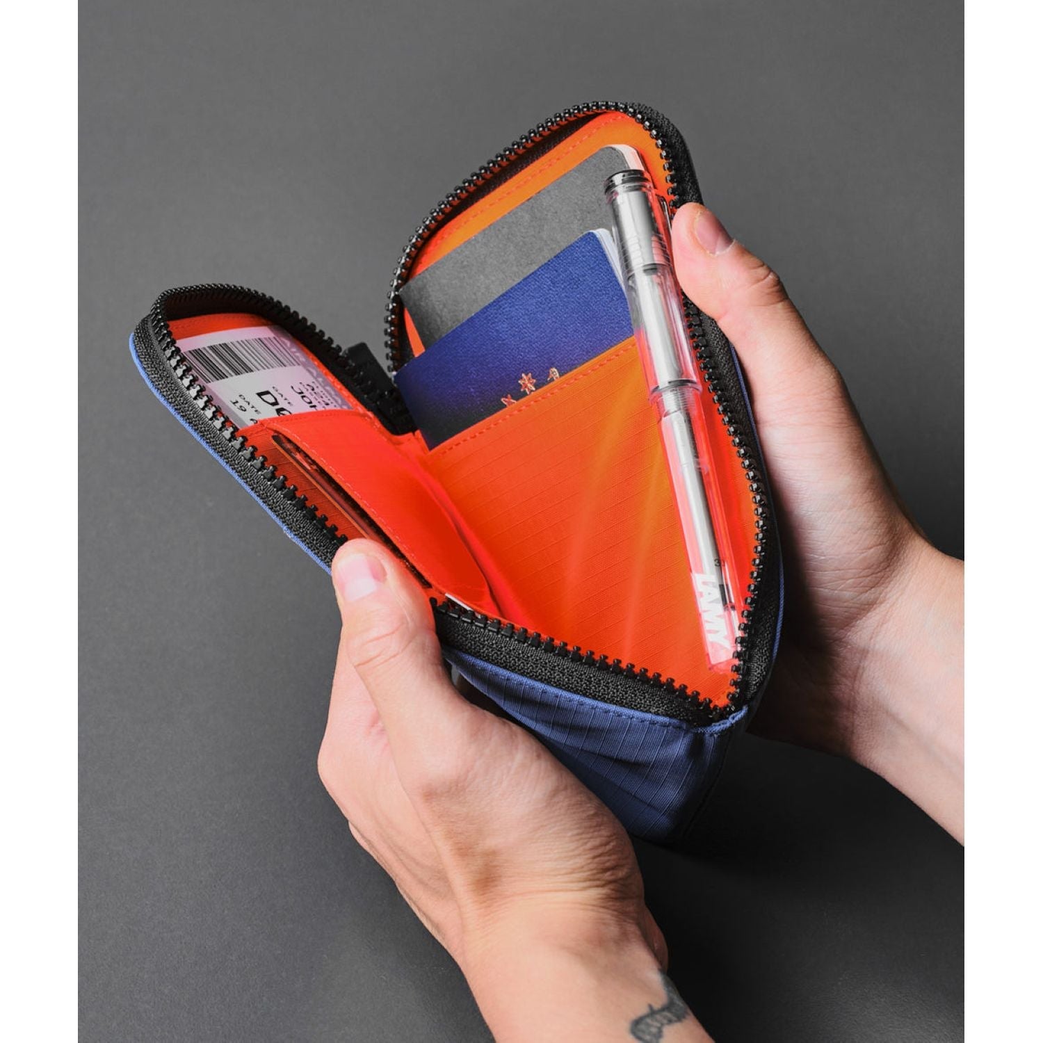 ALPAKA Zip Travel Wallet