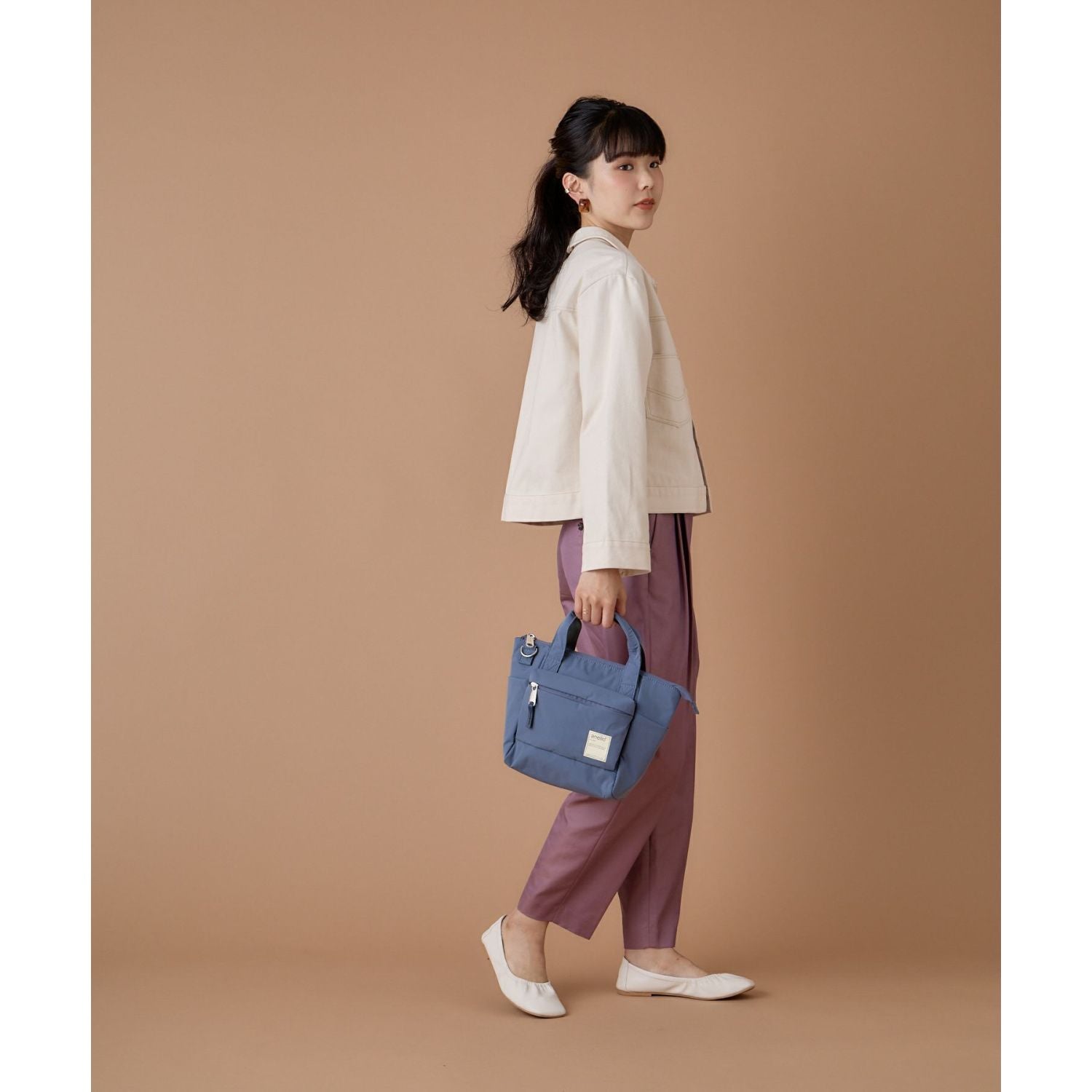 Anello Circle 2Way Mini Tote Bag