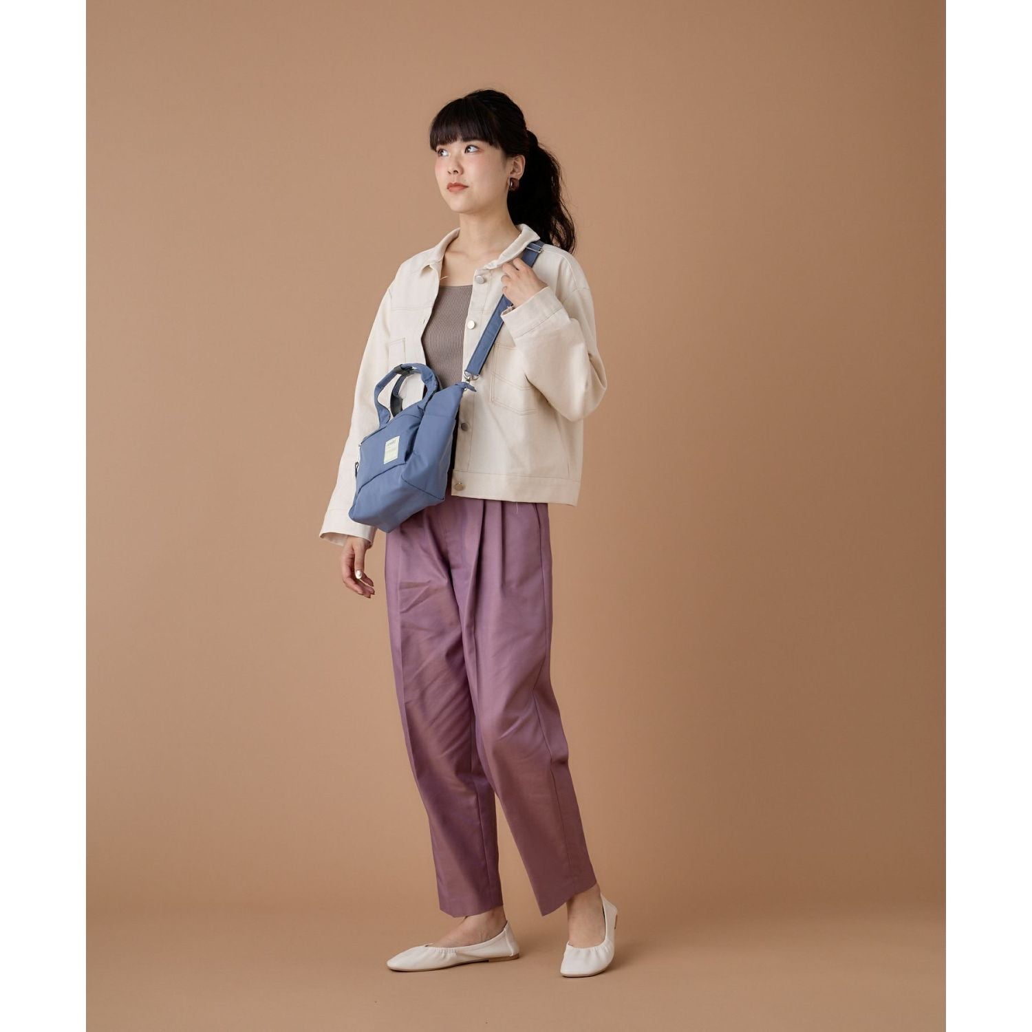 Anello Circle 2Way Mini Tote Bag