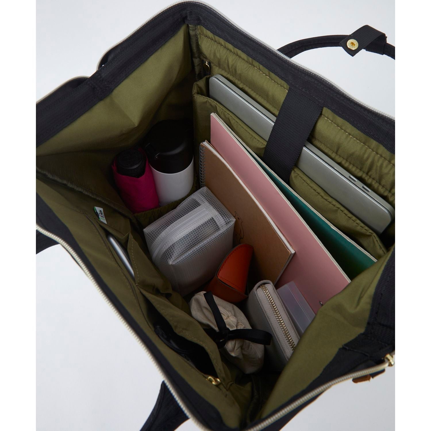 Anello Cross Bottle Kuchigane Backpack L