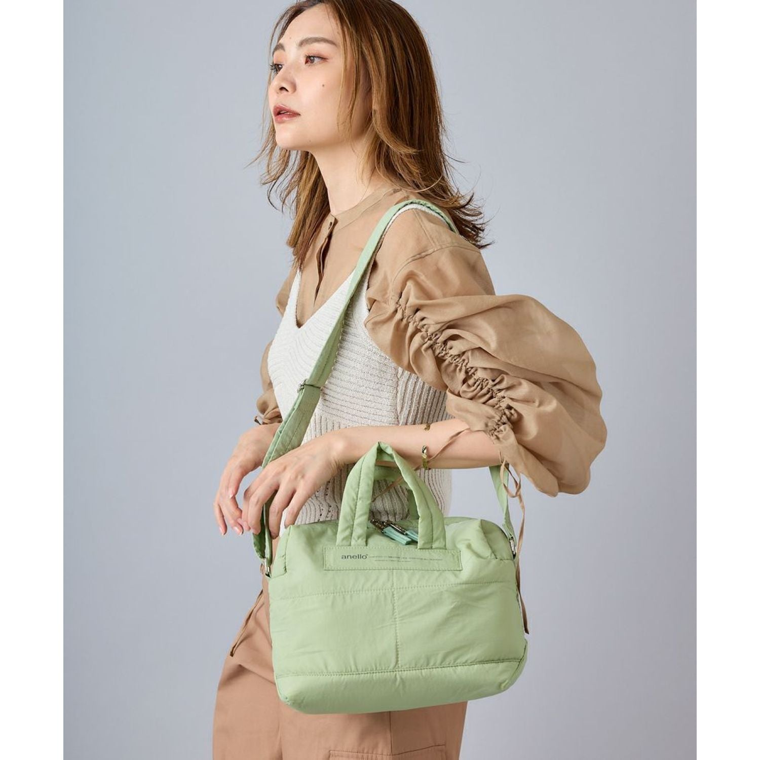 Anello Future Nostalgia 2Way Mini Boston Bag