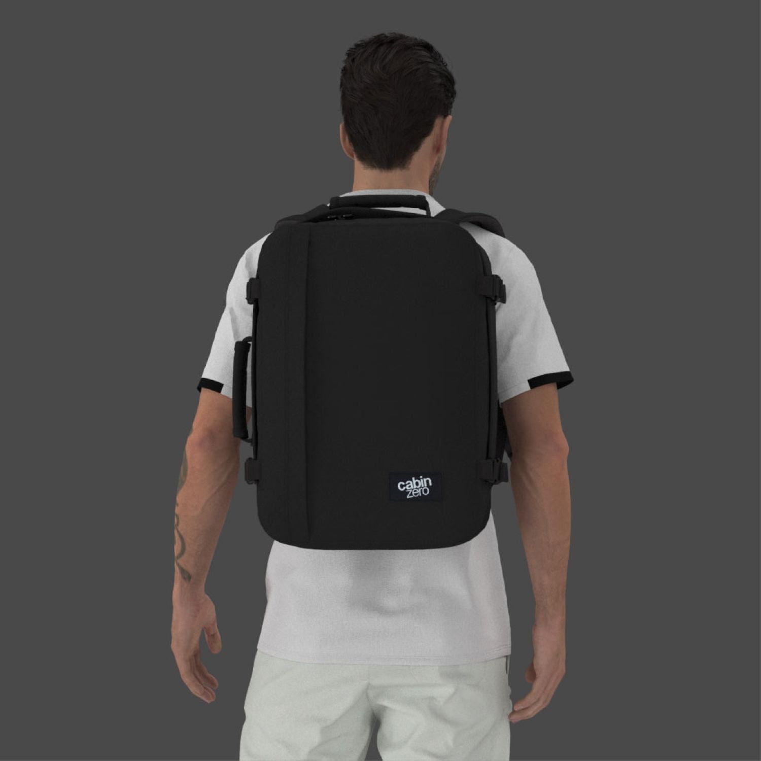 Cabinzero Classic Ultra Light Cabin Bag With Luggage Trackers 36L