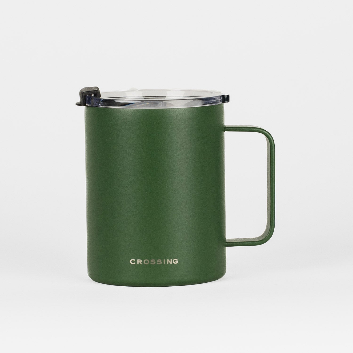 Crossing Neo Insulated S/S Ceramic Mug W Handle And Lid 420ml