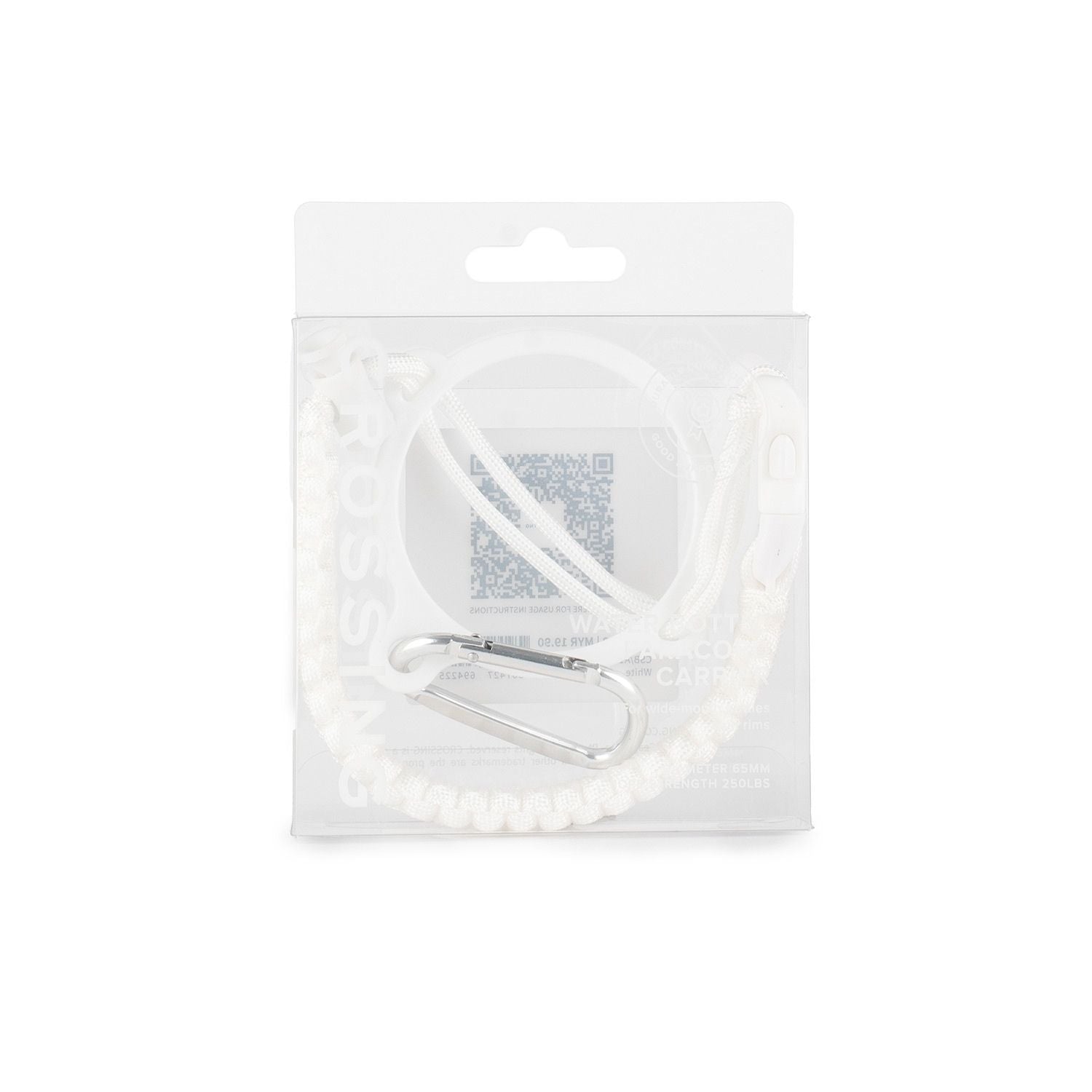 Crossing Paracord Bottle Carrier Strap with Carabiner