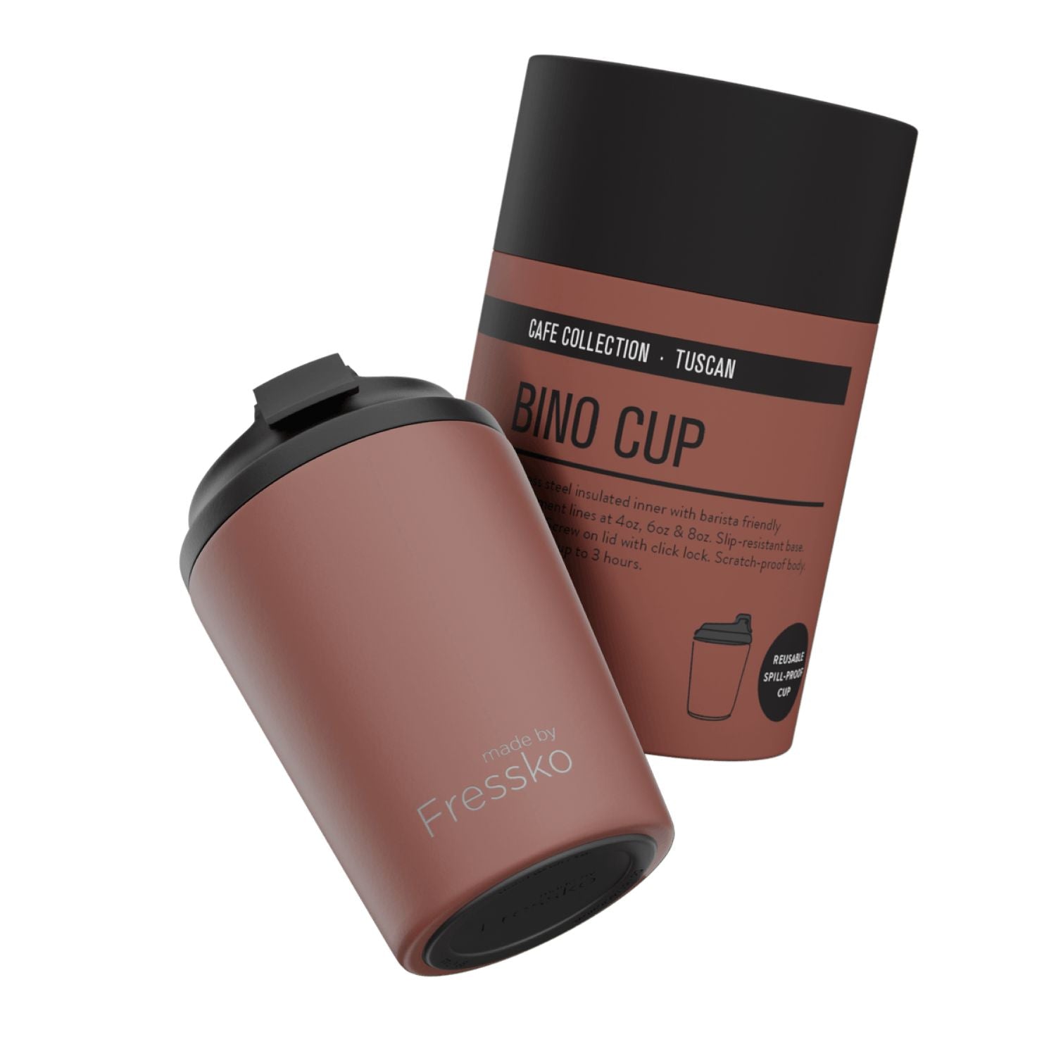 Made By Fressko Bino 8oz Insulated Stainless Steel Cup (SA)