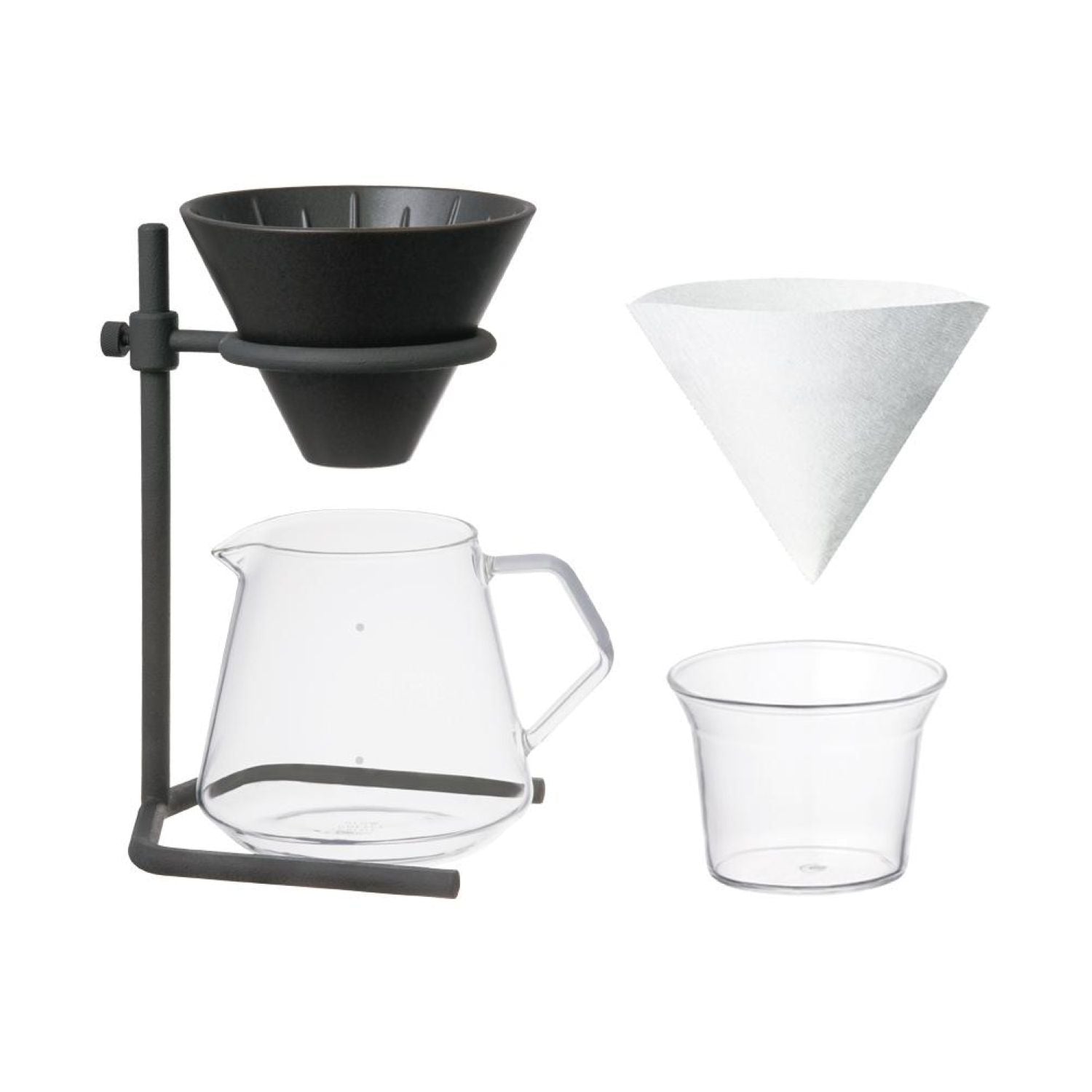 Kinto SCS-S04 Brewer Stand Set 4Cups
