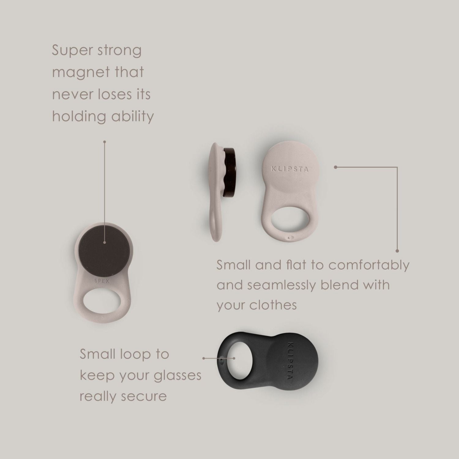 Klipsta Spex Glasses Clips Combo