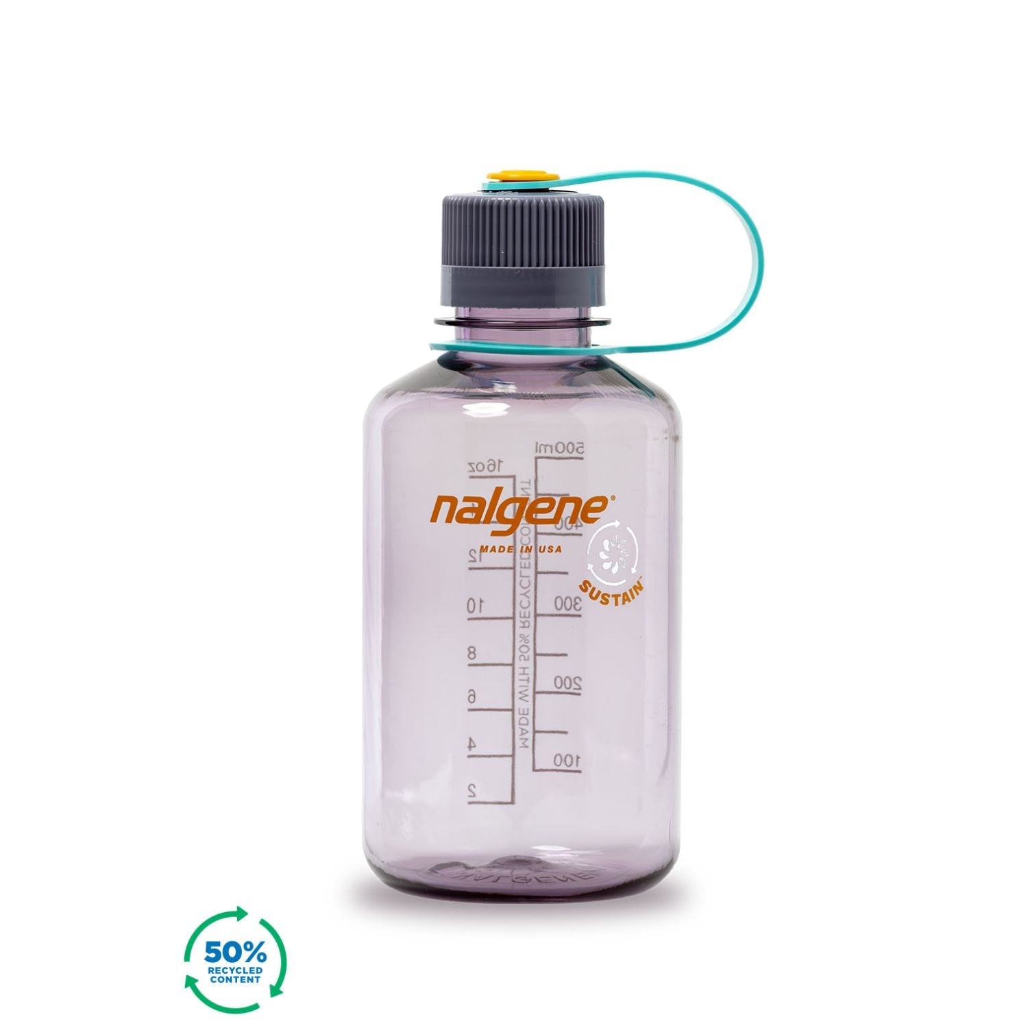 Nalgene 16oz Narrow Mouth Water Bottle (Plain)