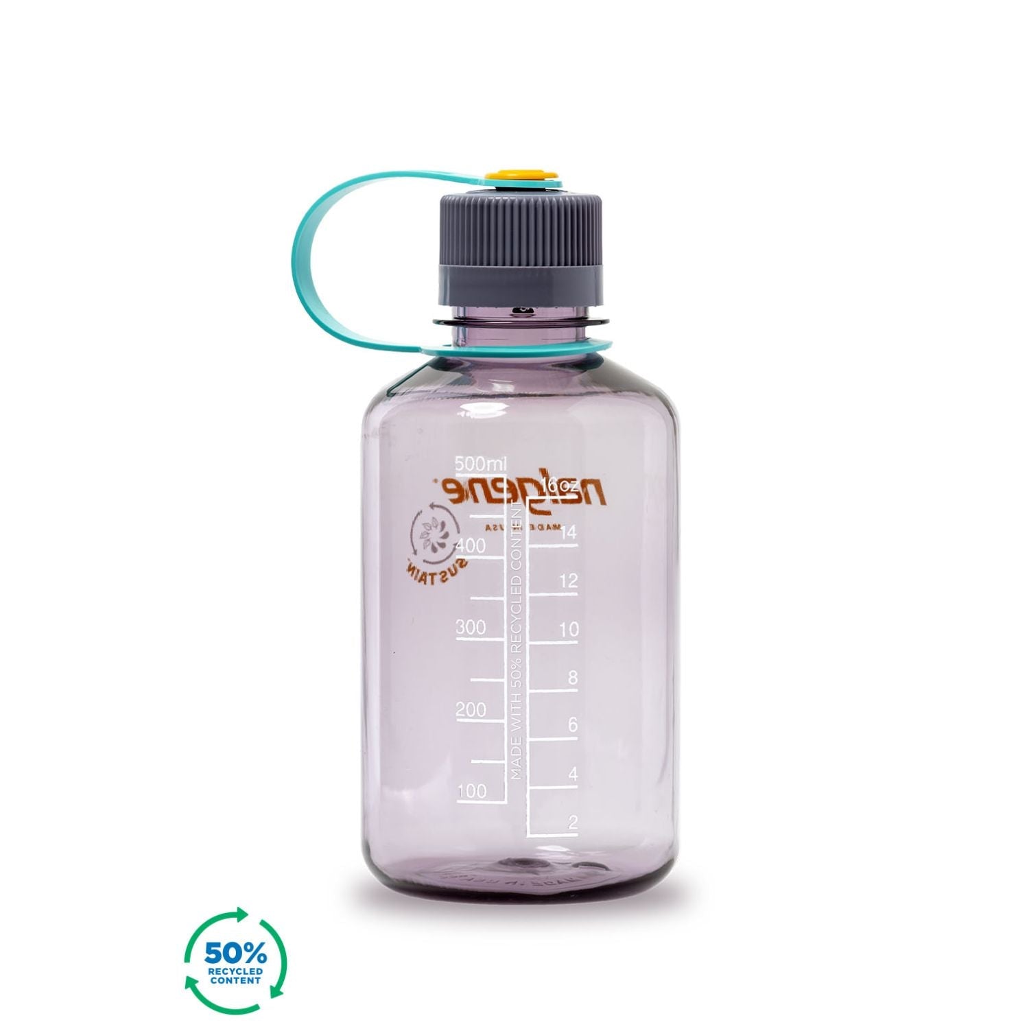 Nalgene 16oz Narrow Mouth Water Bottle (Plain)