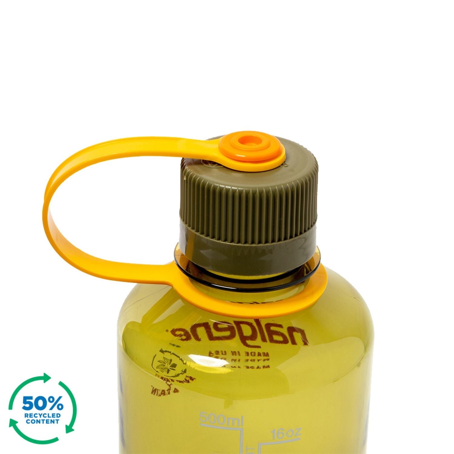 Nalgene 16oz Narrow Mouth Water Bottle (Plain)