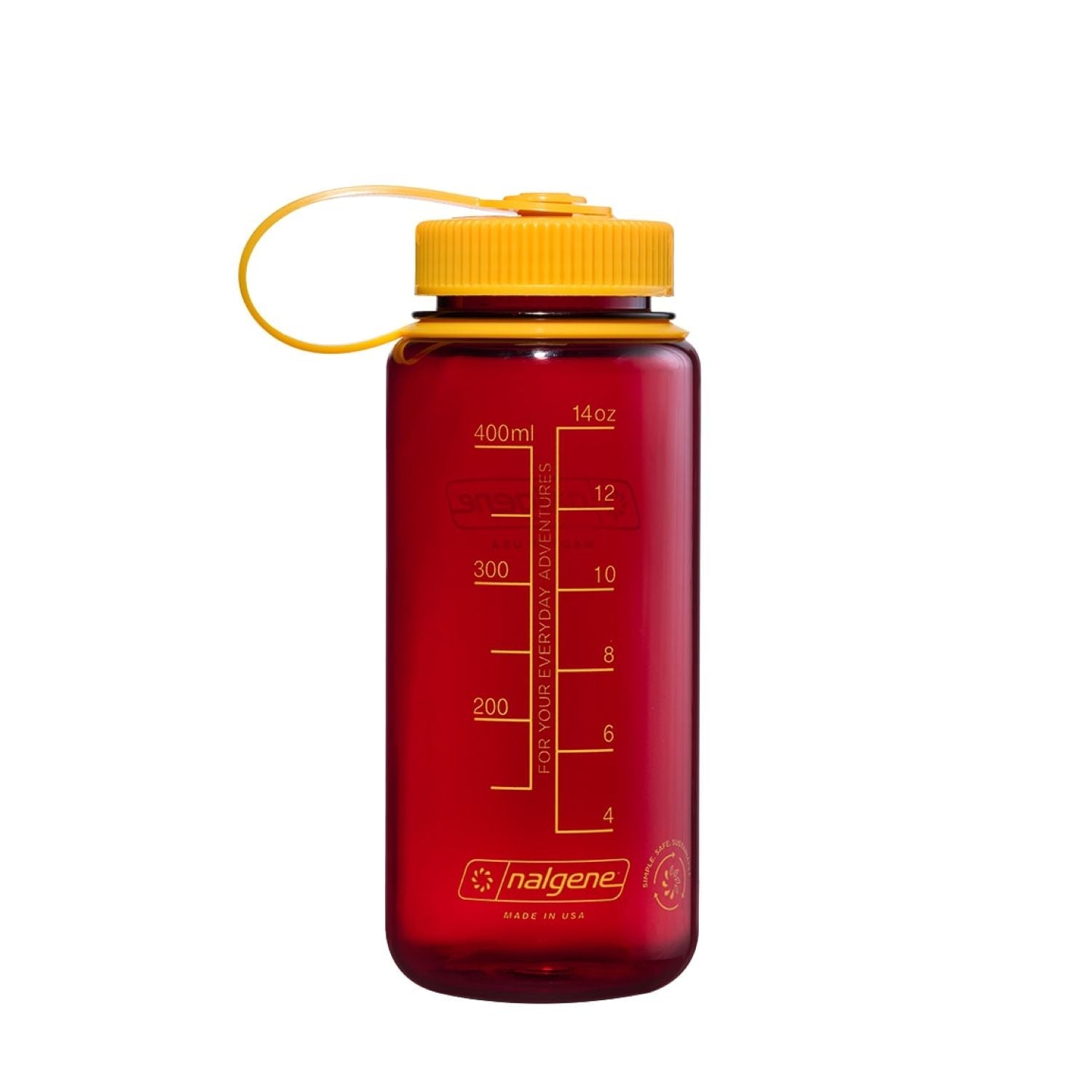 Nalgene 16oz Wide Mouth Sustain Water Bottle (Plain)
