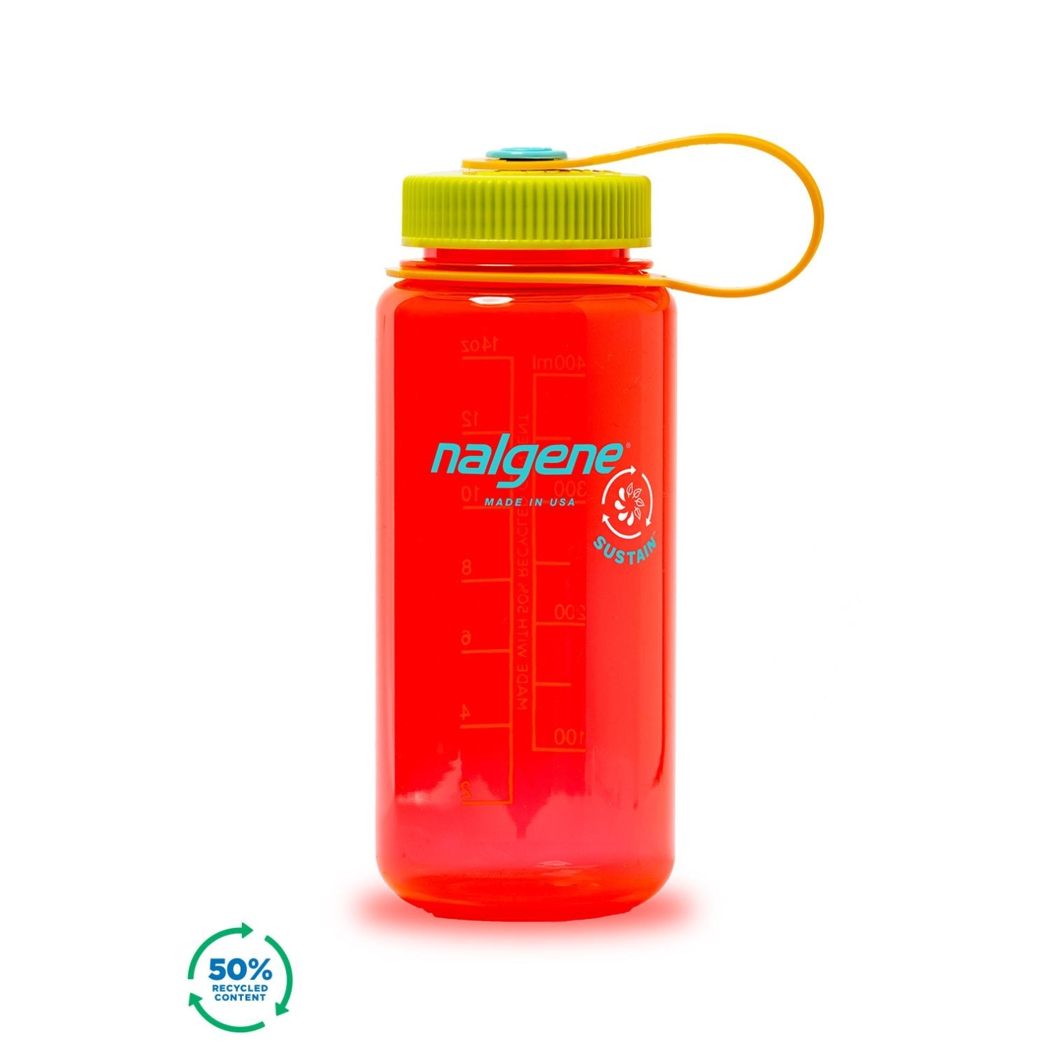 Nalgene 16oz Wide Mouth Sustain Water Bottle (Plain)
