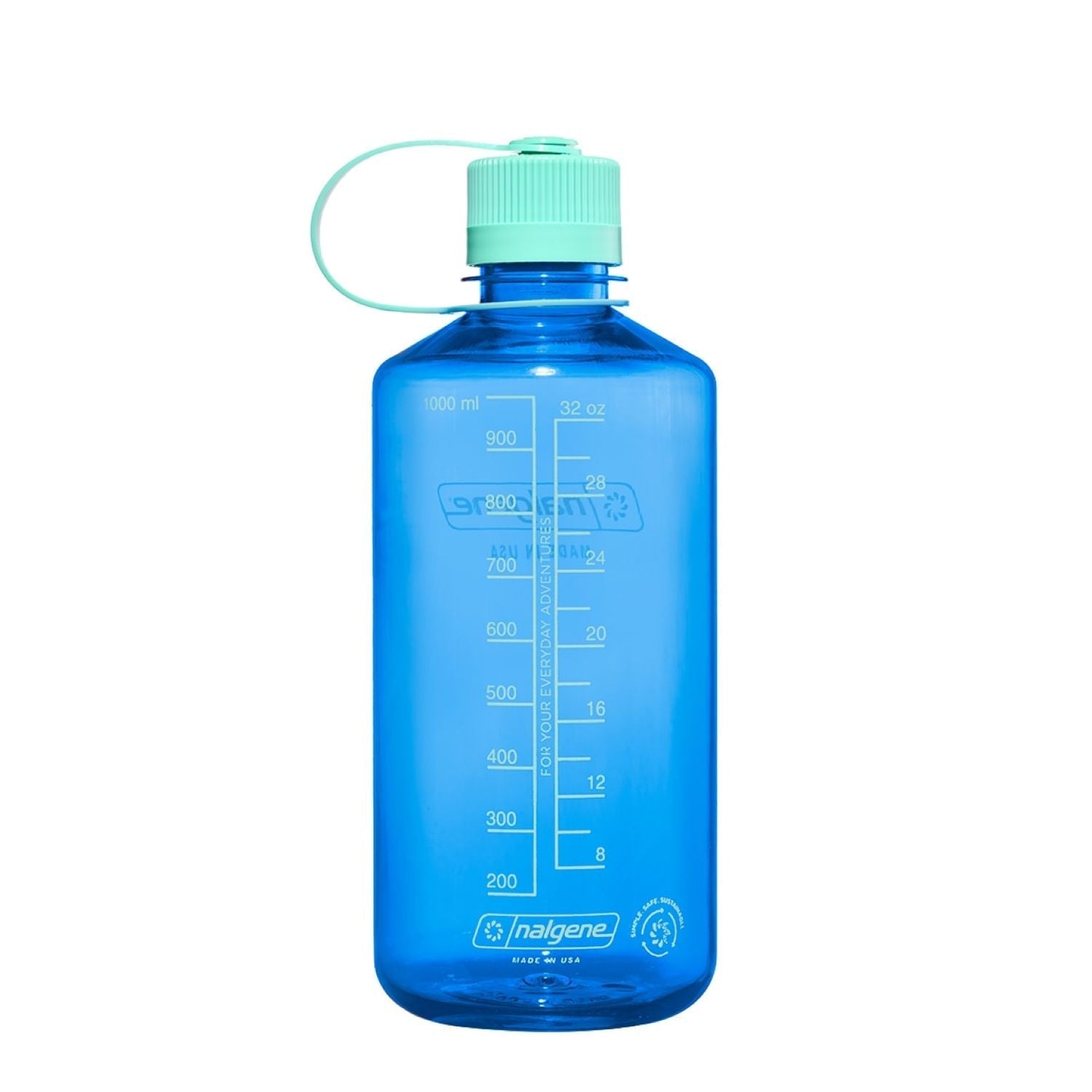Nalgene 32oz Narrow Mouth Water Bottle (Plain) (SA)