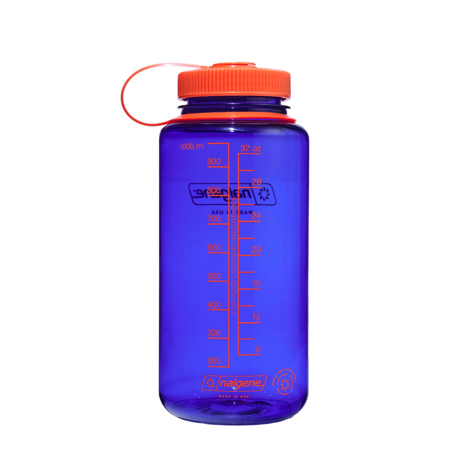 Nalgene 32oz Wide Mouth Water Bottle (Plain)