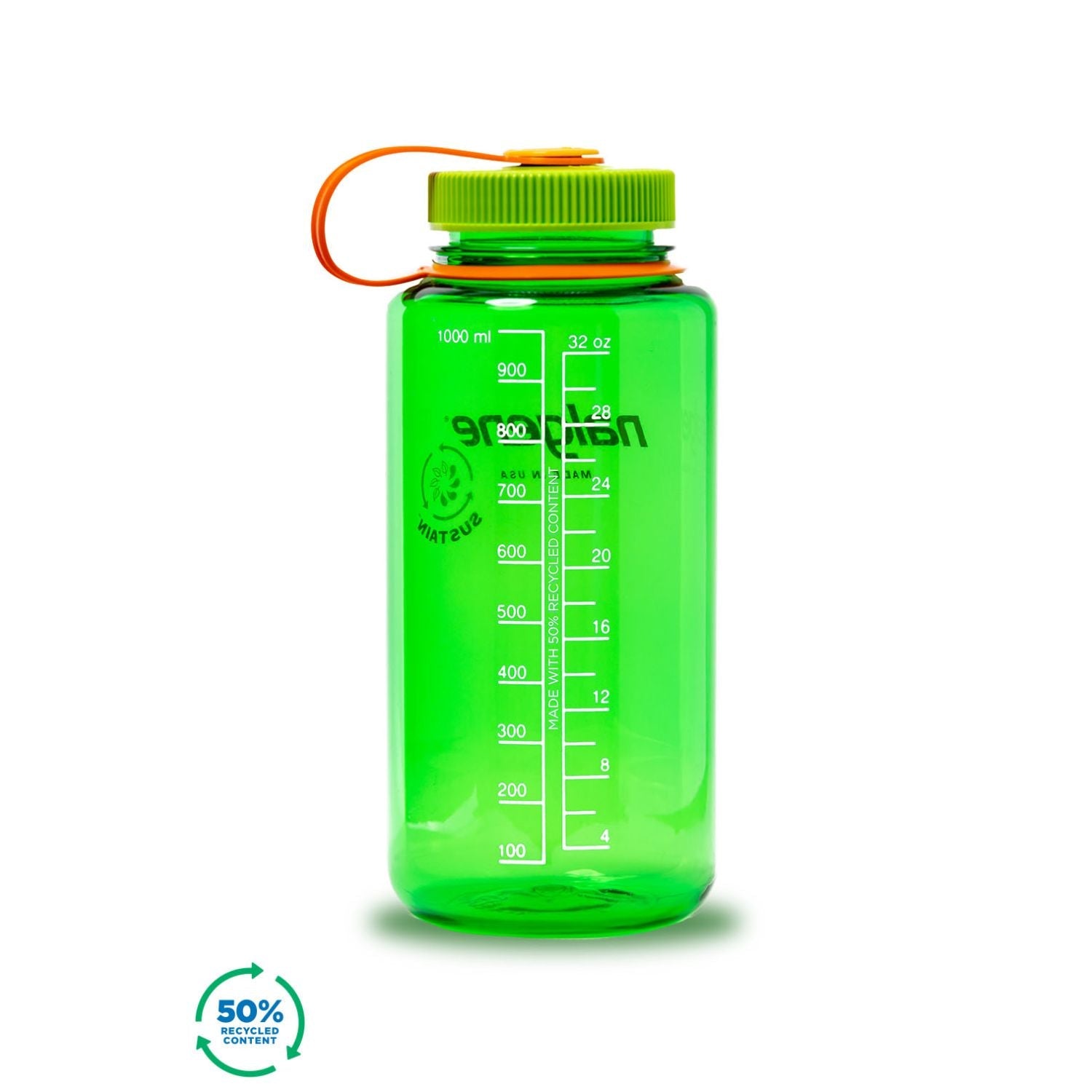 Nalgene 32oz Wide Mouth Water Bottle (Plain)