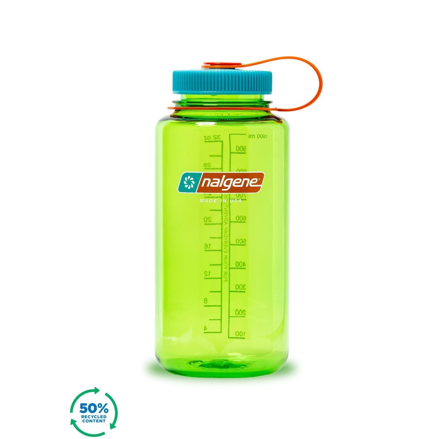 Nalgene 32oz Wide Mouth Water Bottle (Plain)