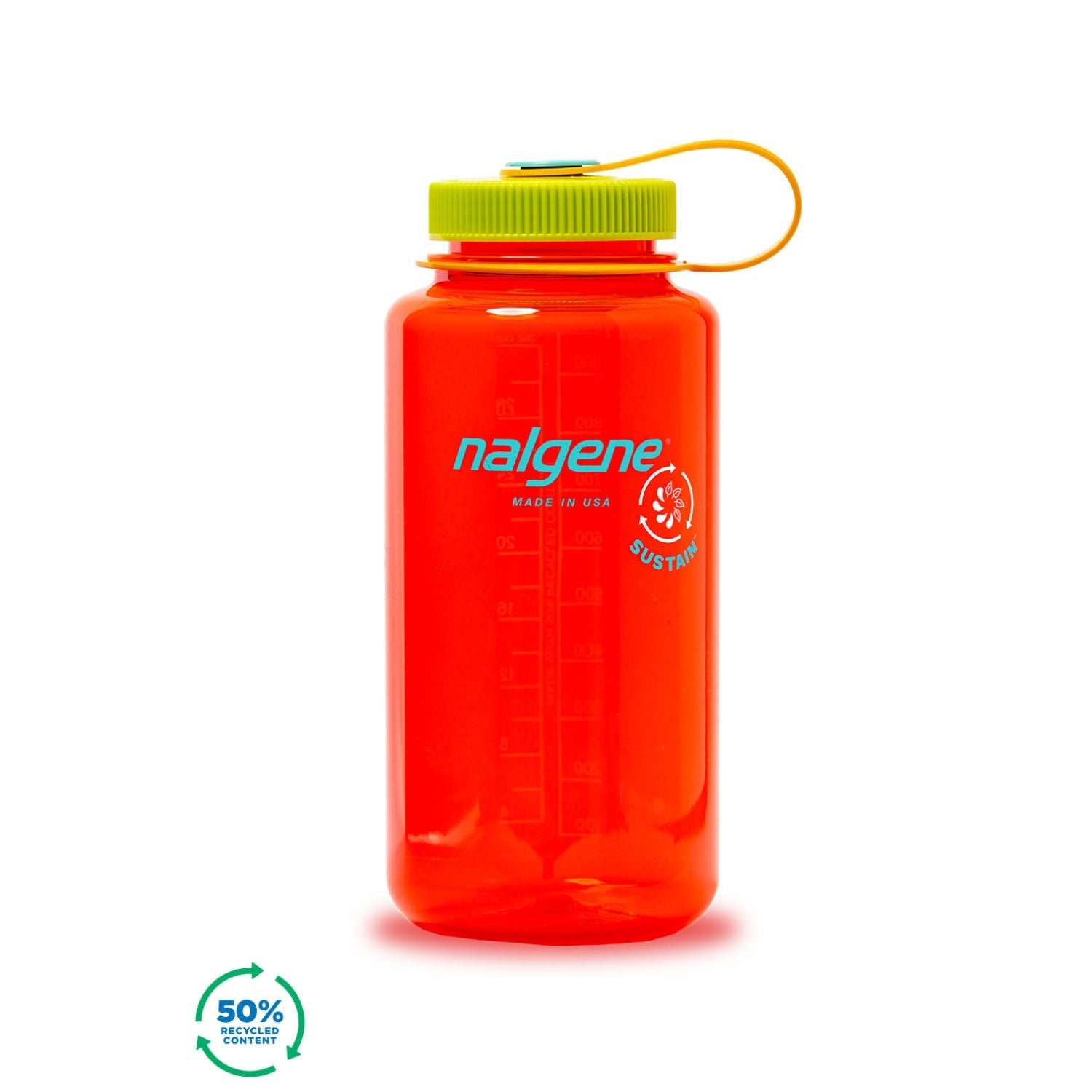 Nalgene 32oz Wide Mouth Water Bottle (Plain)