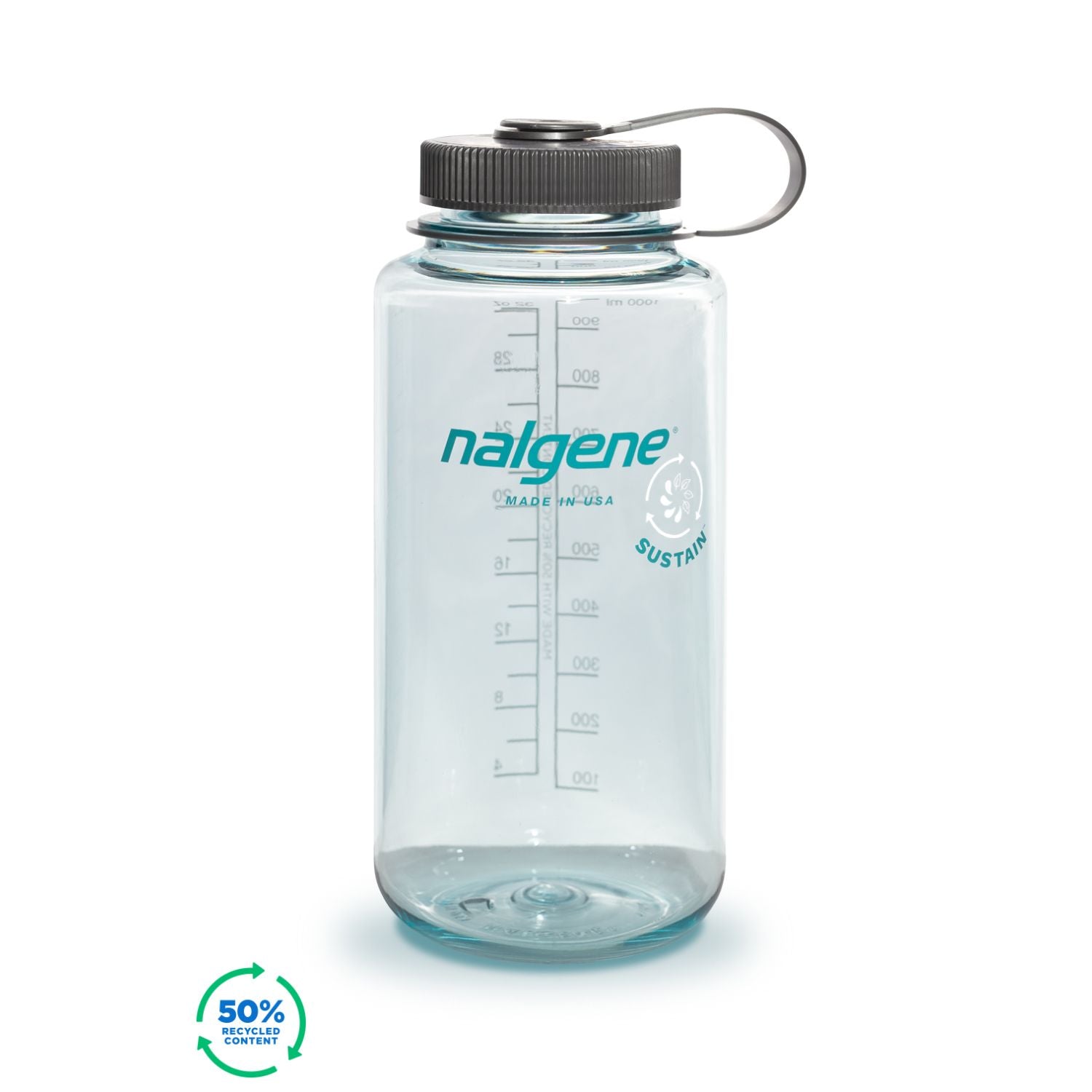 Nalgene 32oz Wide Mouth Water Bottle (Plain)