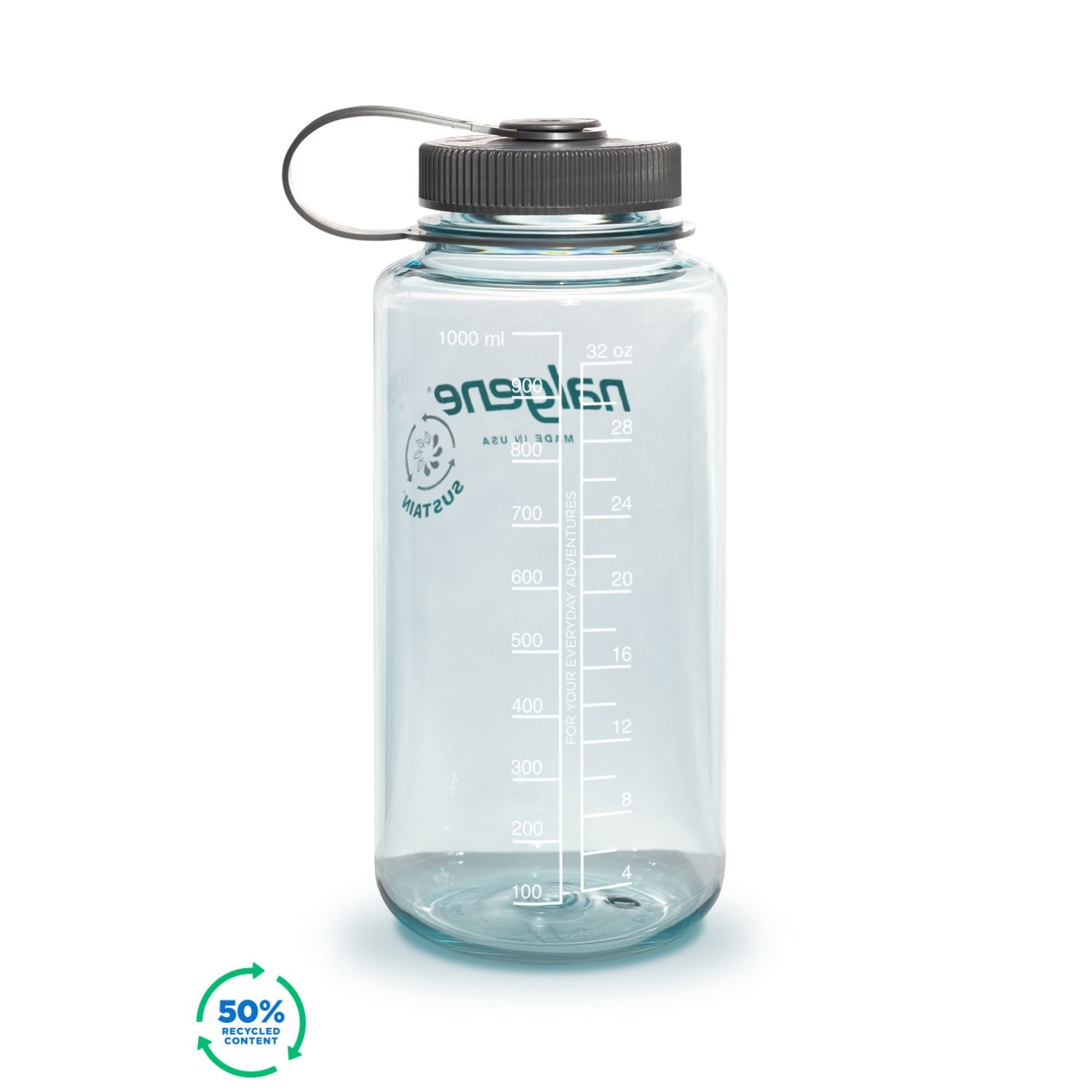 Nalgene 32oz Wide Mouth Water Bottle (Plain)
