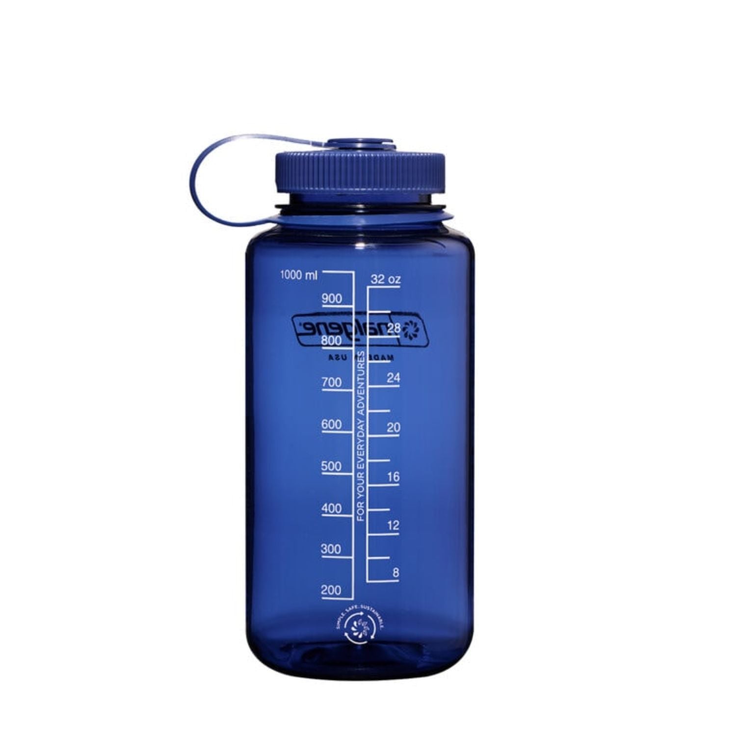 Nalgene 32oz Wide Mouth Sustain Water Bottle (Monochrome)