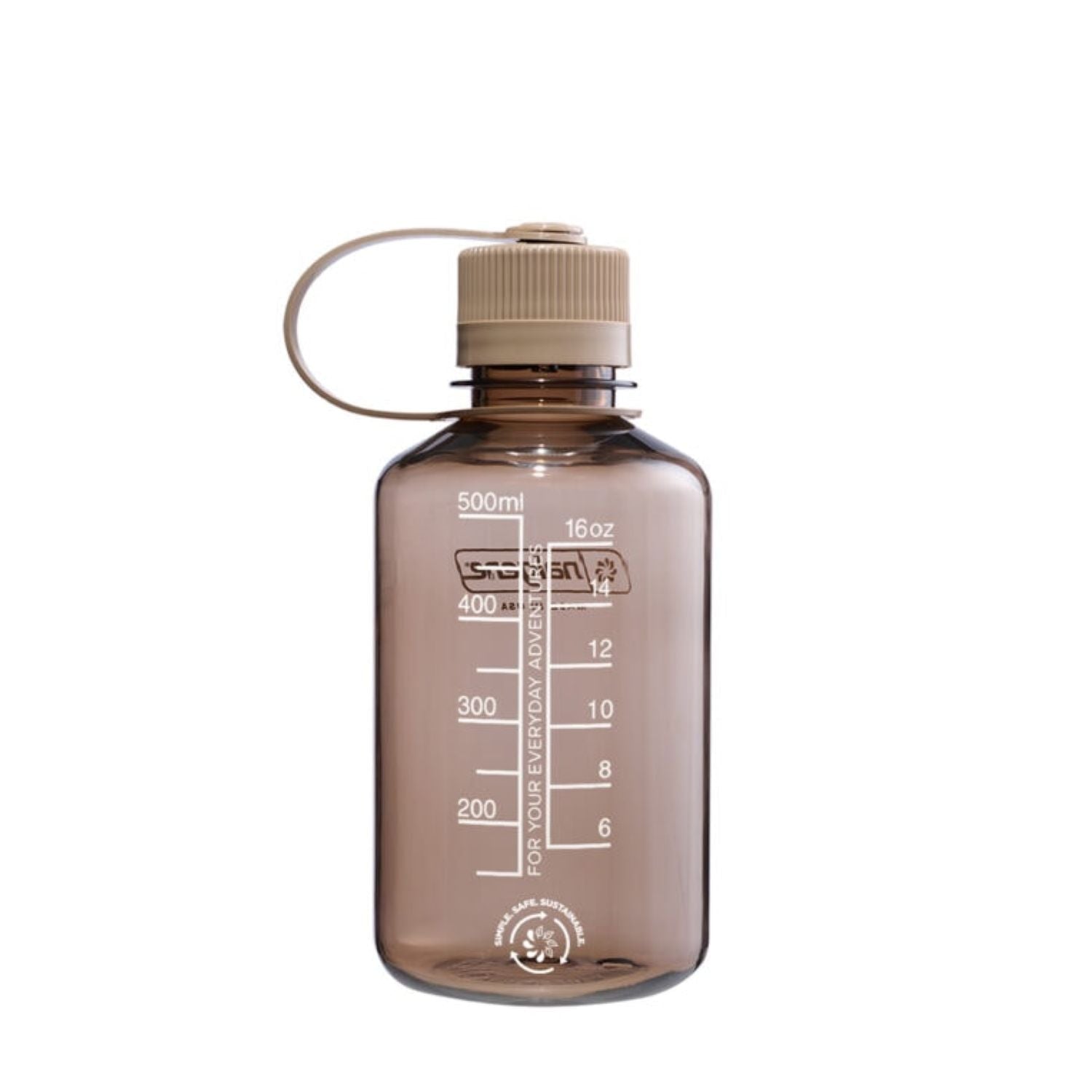 Nalgene 16oz Narrow Mouth Sustain Water Bottle (Monochrome)