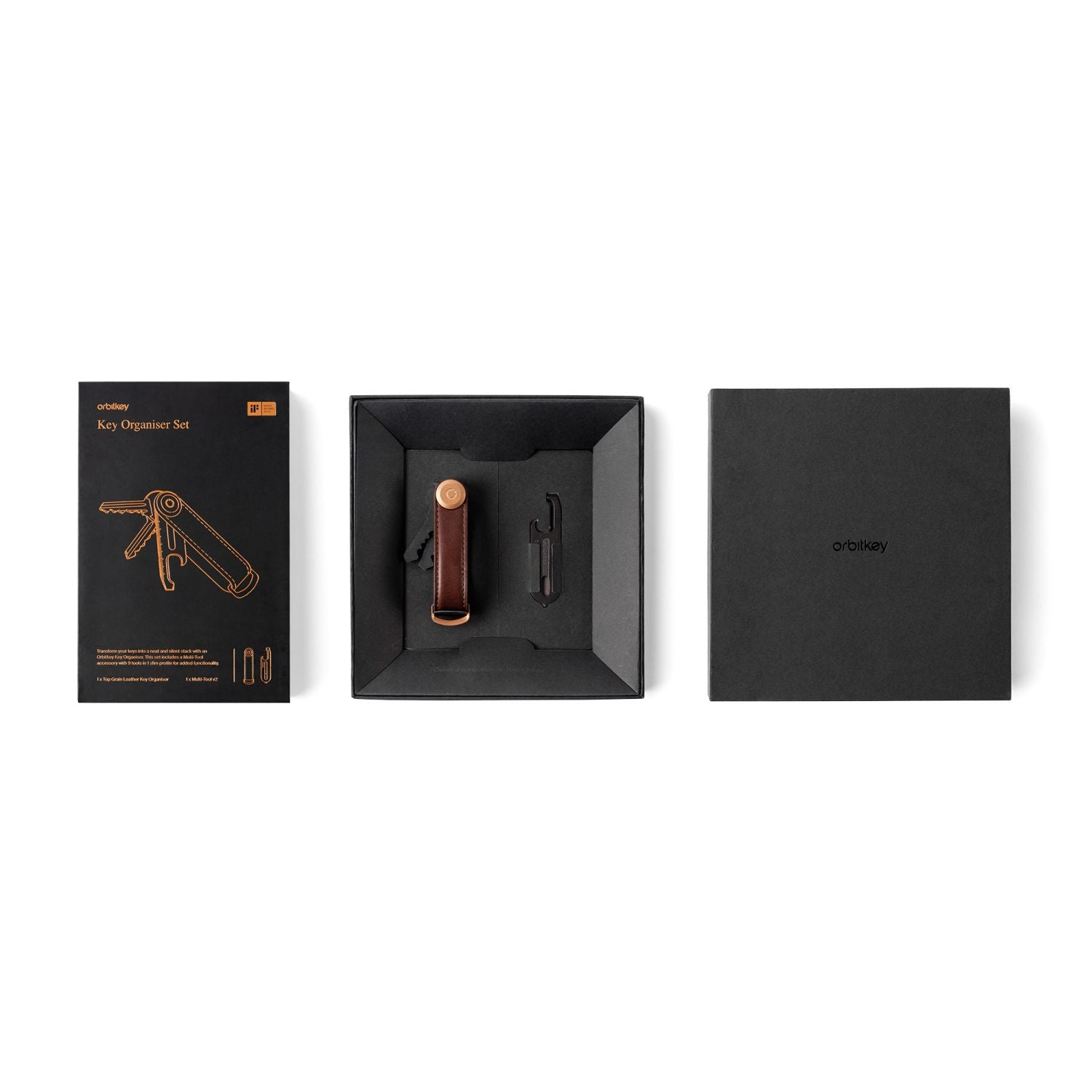 Orbitkey 2.0 Leather Key Organizer (SA)