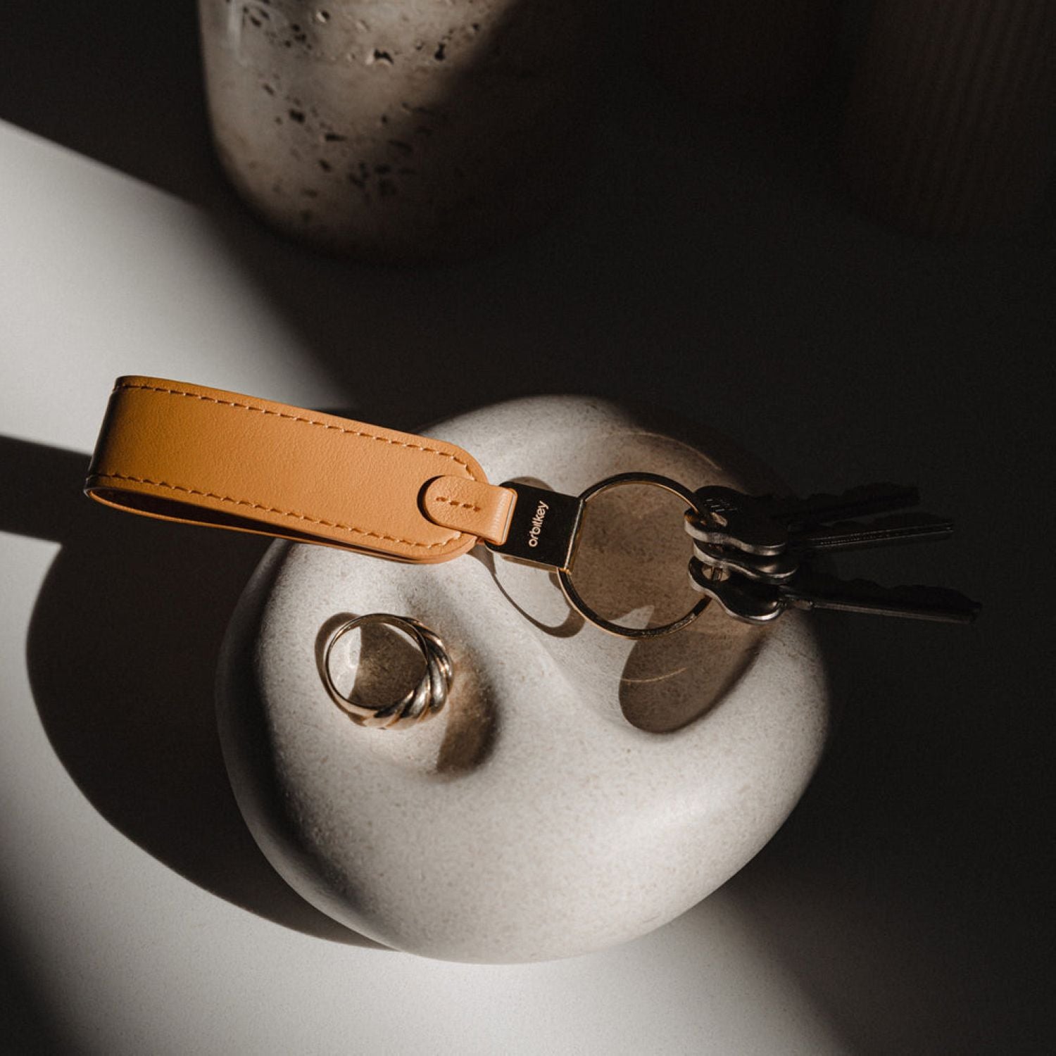 Orbitkey Loop Keychain Leather