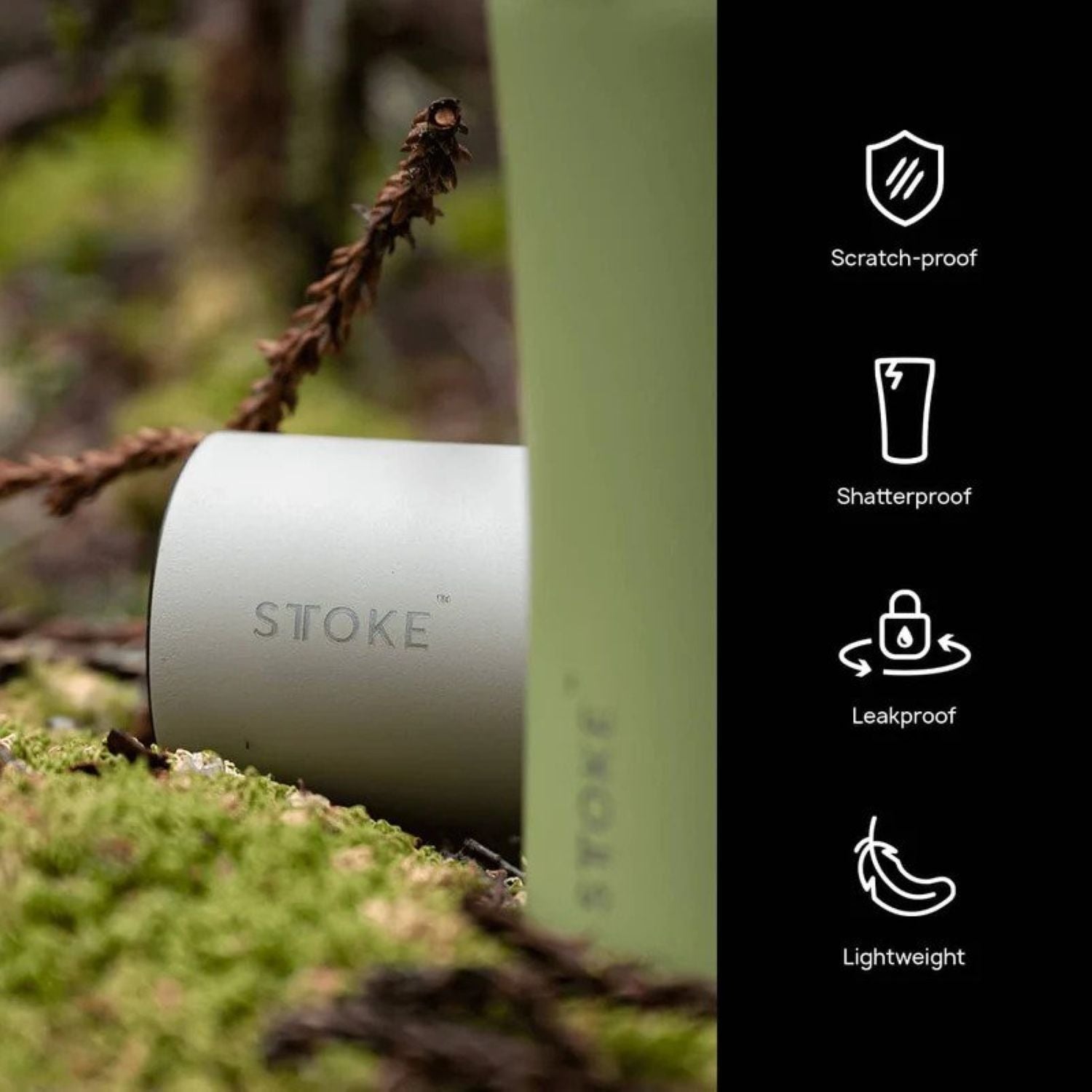 STTOKE Limited Edition Leakproof Ceramic Insulated Cup Powder Coating 12oz